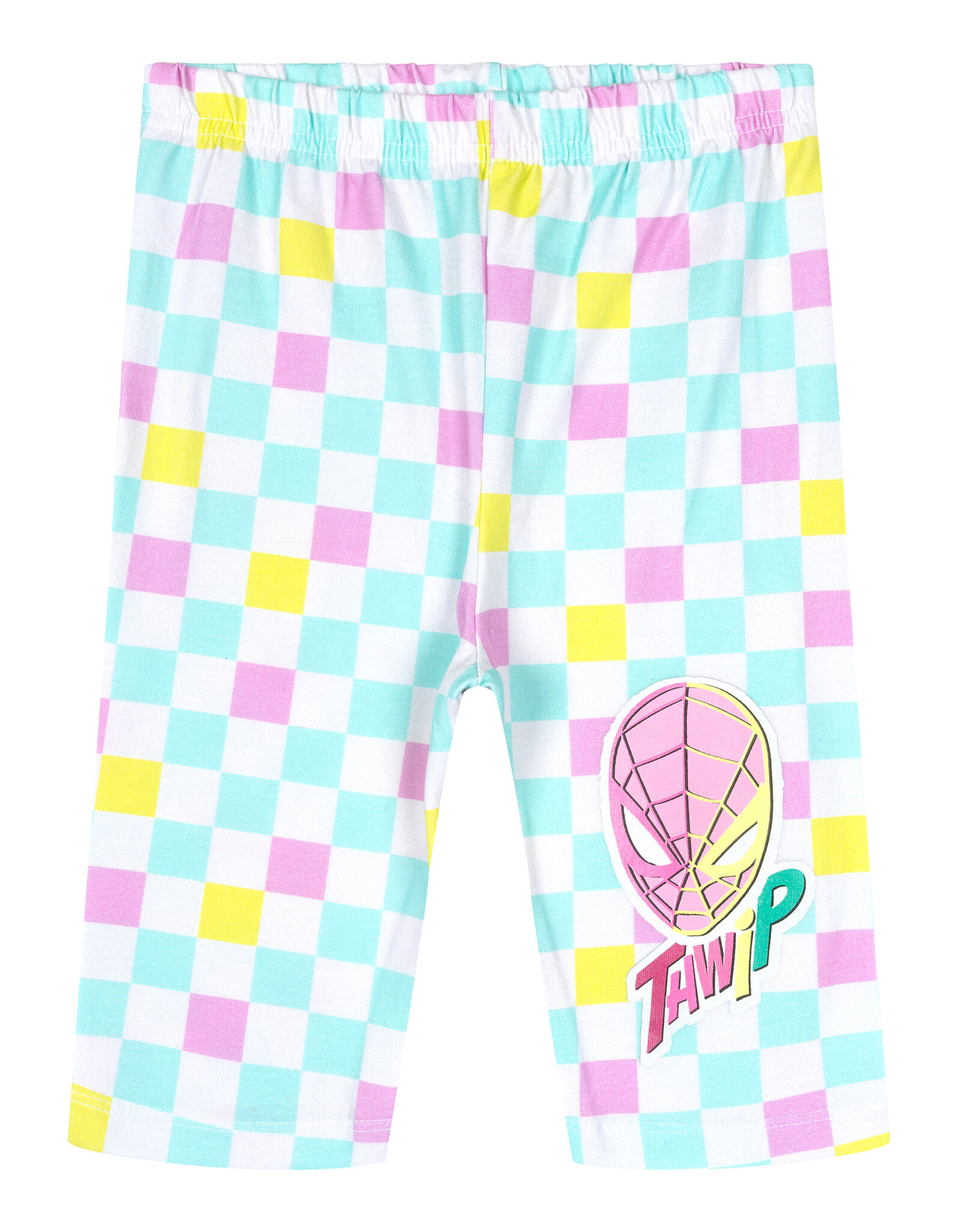 Marvel Girls' 2-Piece Tee and Bike Shorts Set
