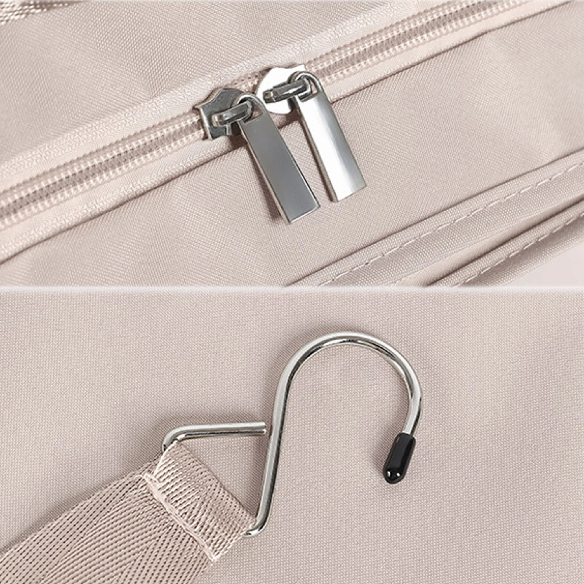 Alilang Unisex Hanging Travel Organizer Bag Foldable Portable Luggage Storage for Clothes Accessories