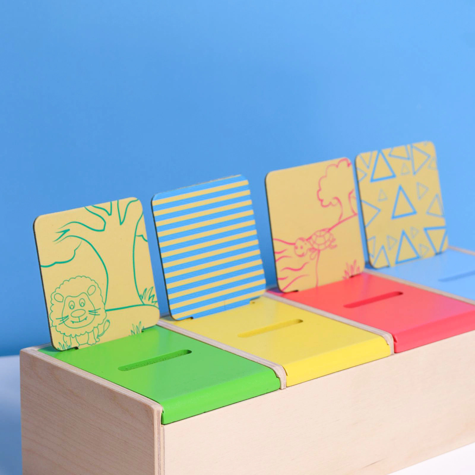 Chalk & Chuckles Sort in the Box Sorting Game - 2 Players