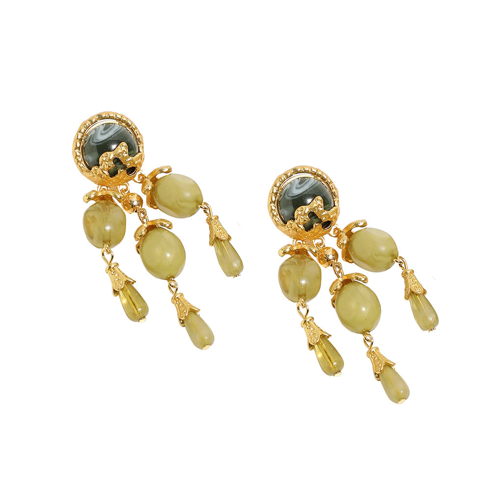 SOHI Women's Victorian Drop Earrings