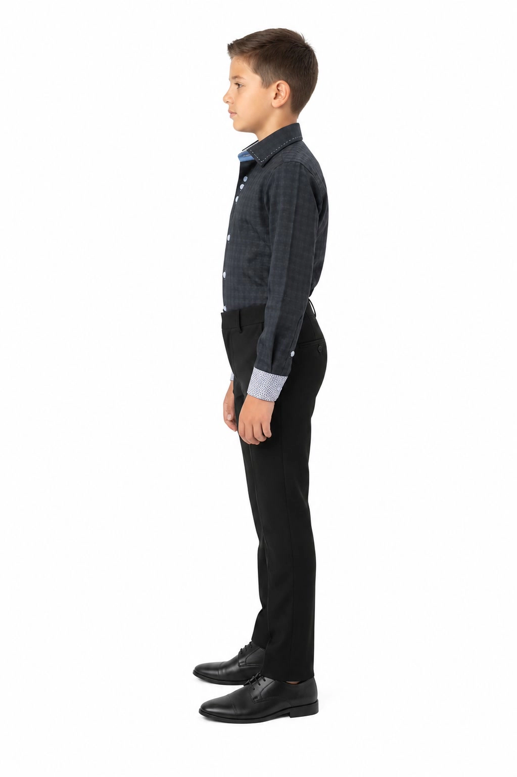 Elie Balleh Boys Slim Fit Button-Down Shirt