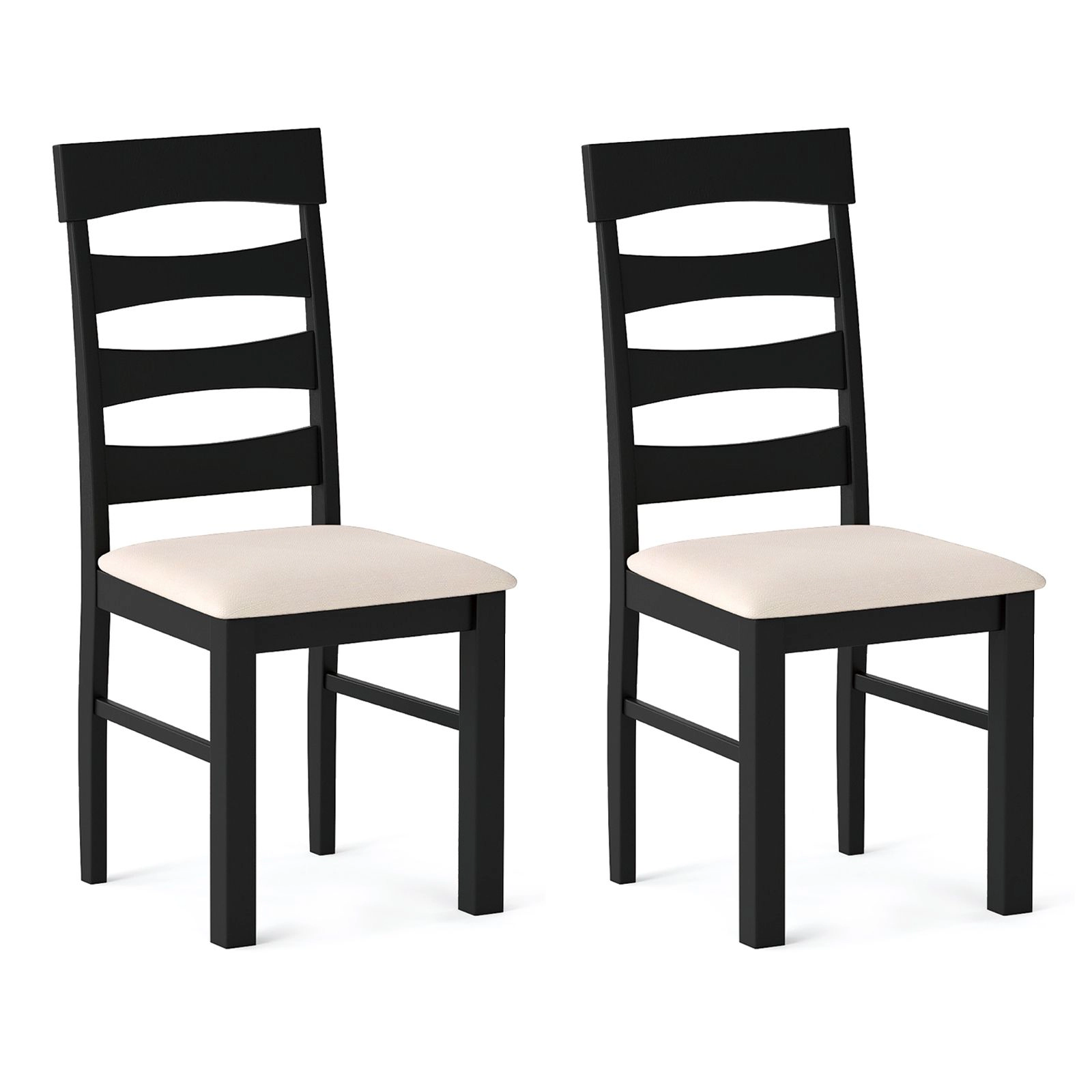 SlickBlue Padded High Back Dining Room Chairs Set of 2