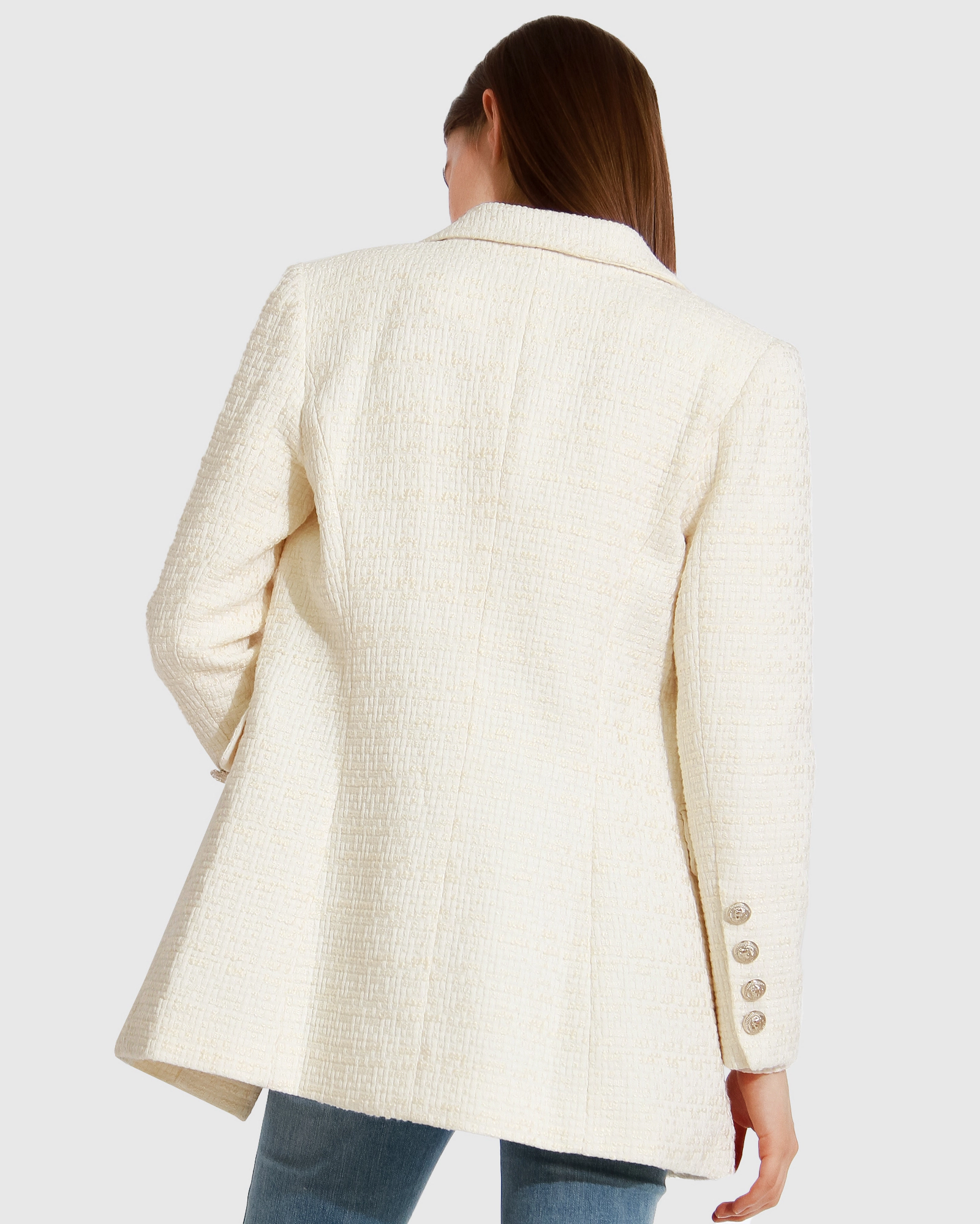 Belle & Bloom Womens Princess Polina Tweed Blazer
