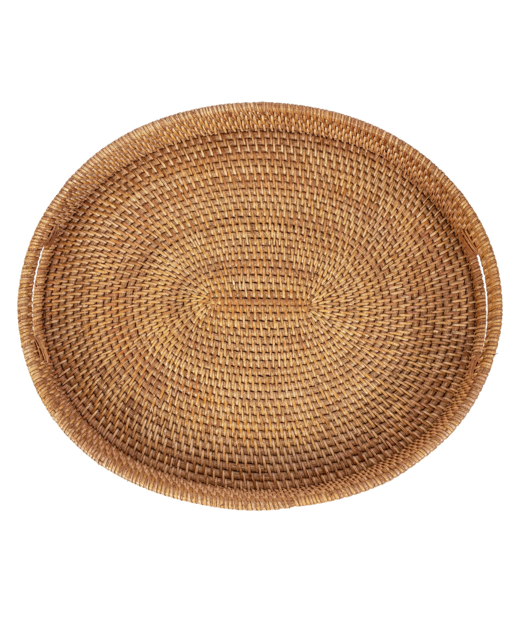 Saboga Home™ Oval Tray With Cutout Handles