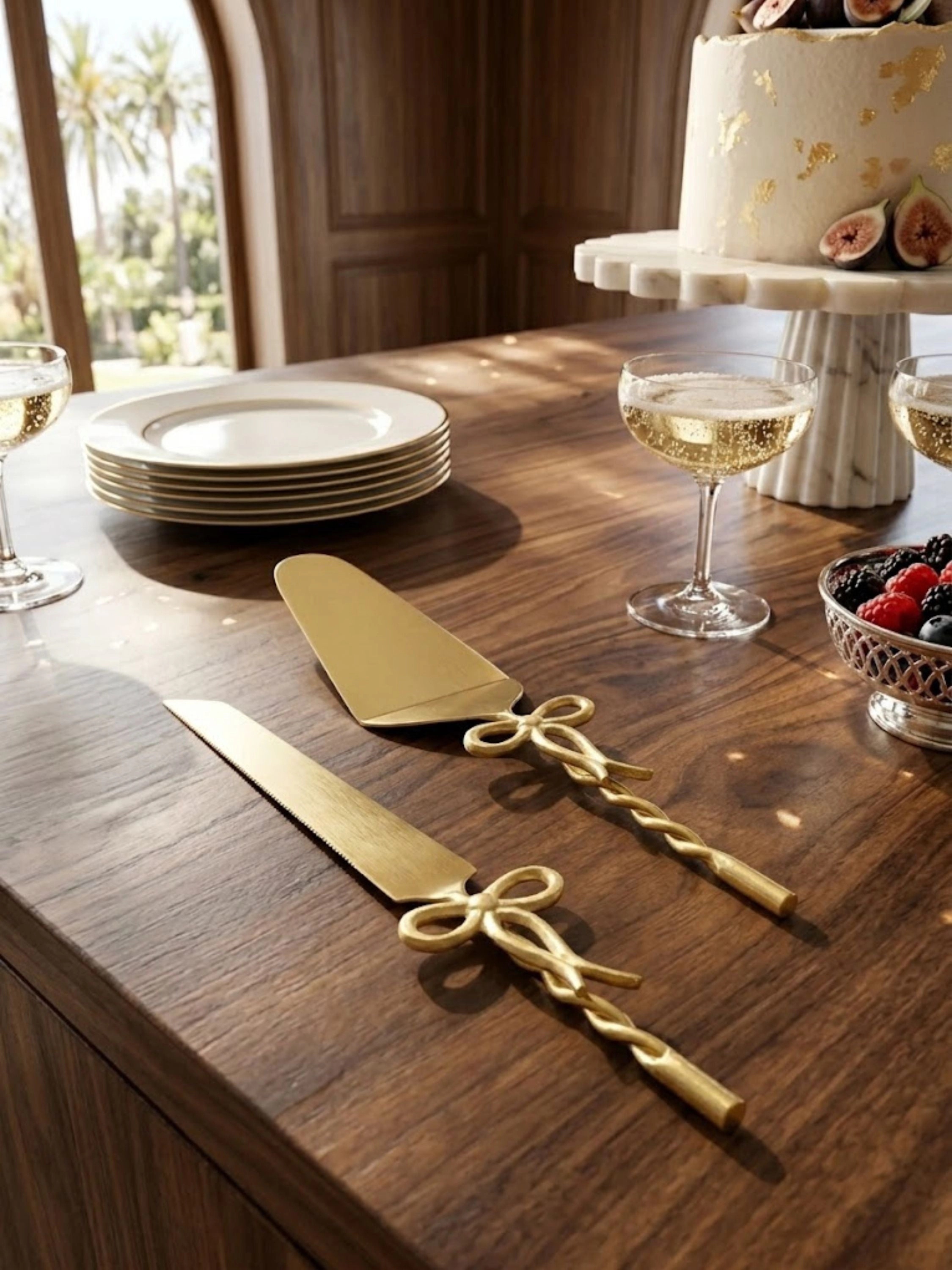GAURI KOHLI Imperial Cake Servers