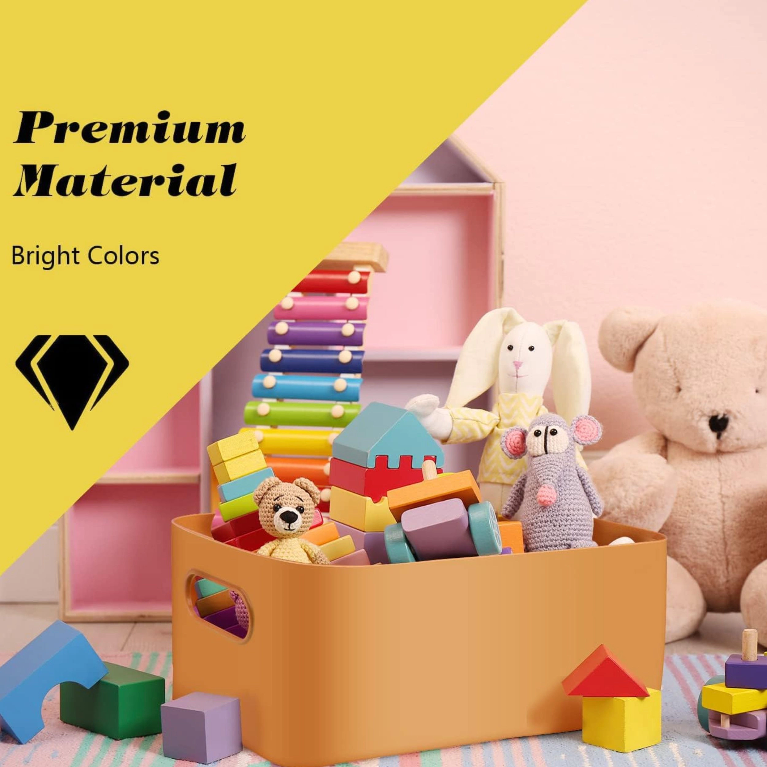 Stock Preferred Plastic Storage Bins and Baskets for Home Classroom Organization