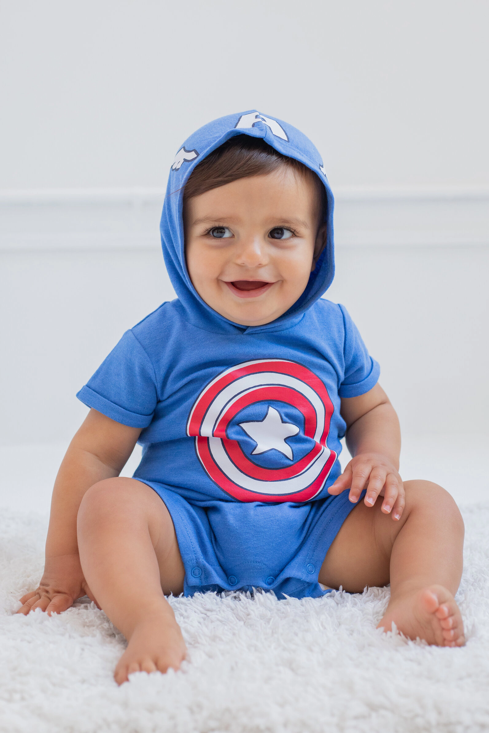 Marvel Cosplay Hooded Romper