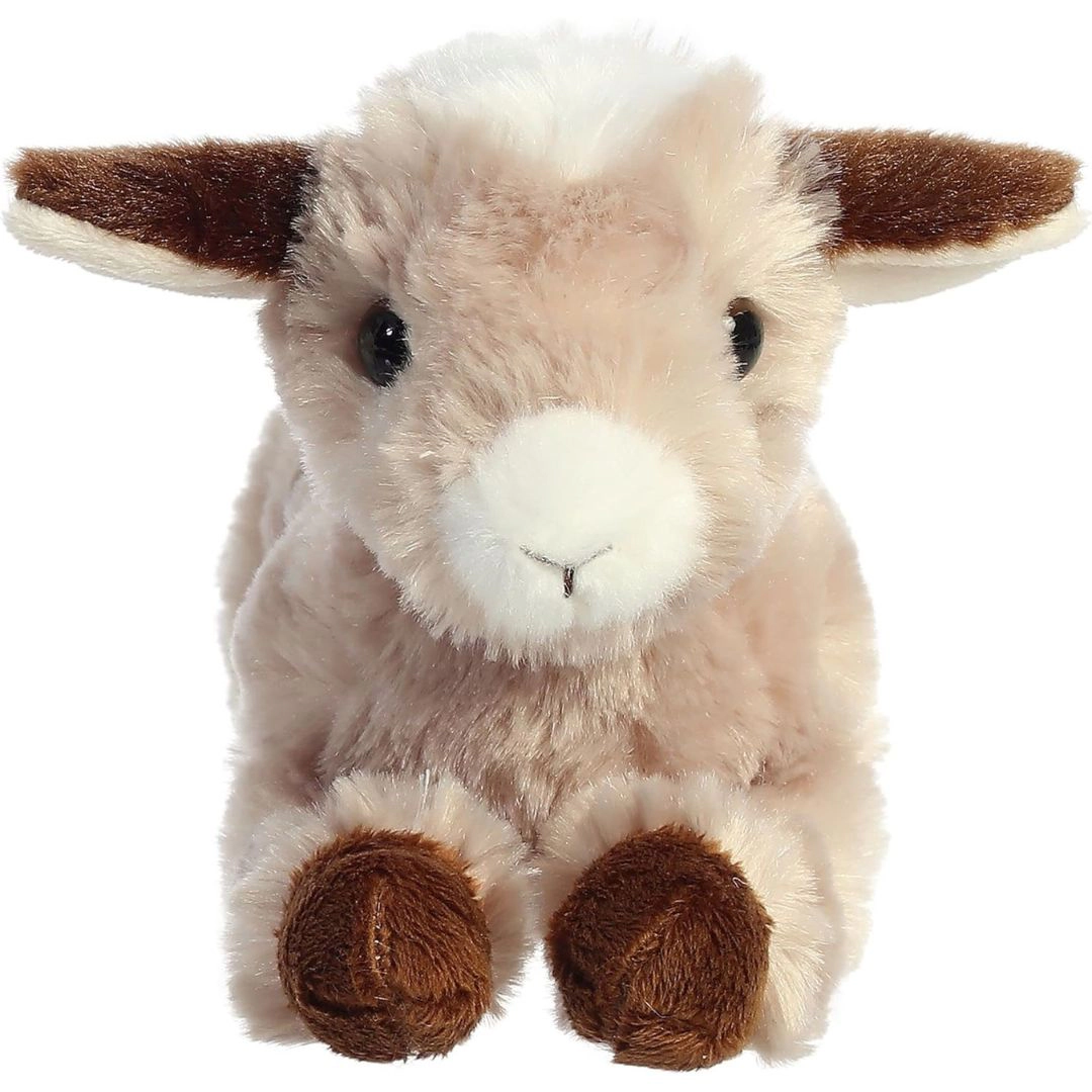 Aurora Mini Flopsie Paisley Goat 8-Inch Stuffed Animal Plush