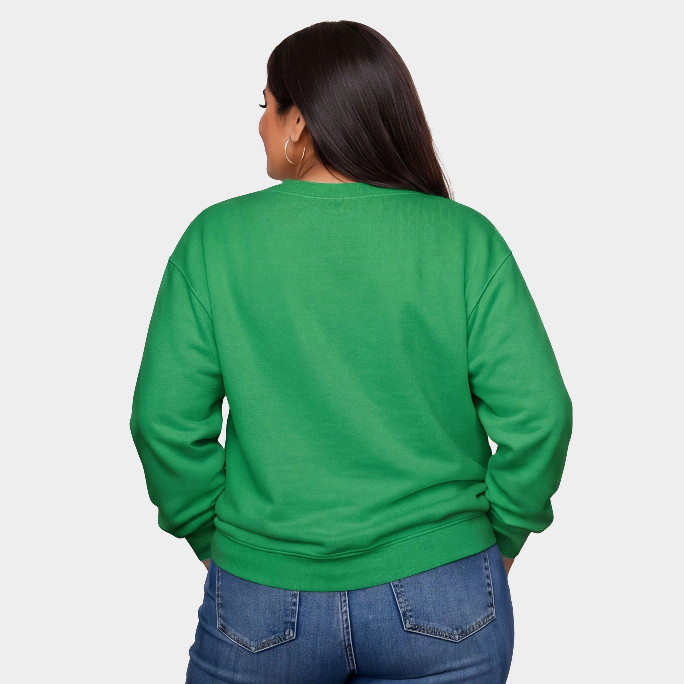 Simply Sage Market - Women's Plus Sweatshirt Noel Bold Cursive Puff Print