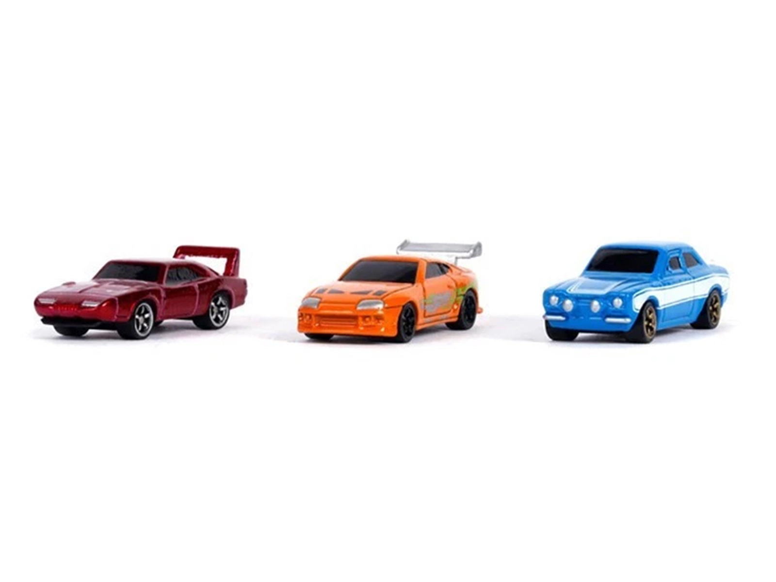 Jada "Fast & Furious 25th Anniversary" 3 piece Set #2 "Nano Hollywood Rides" Diecast Model Cars by Jada