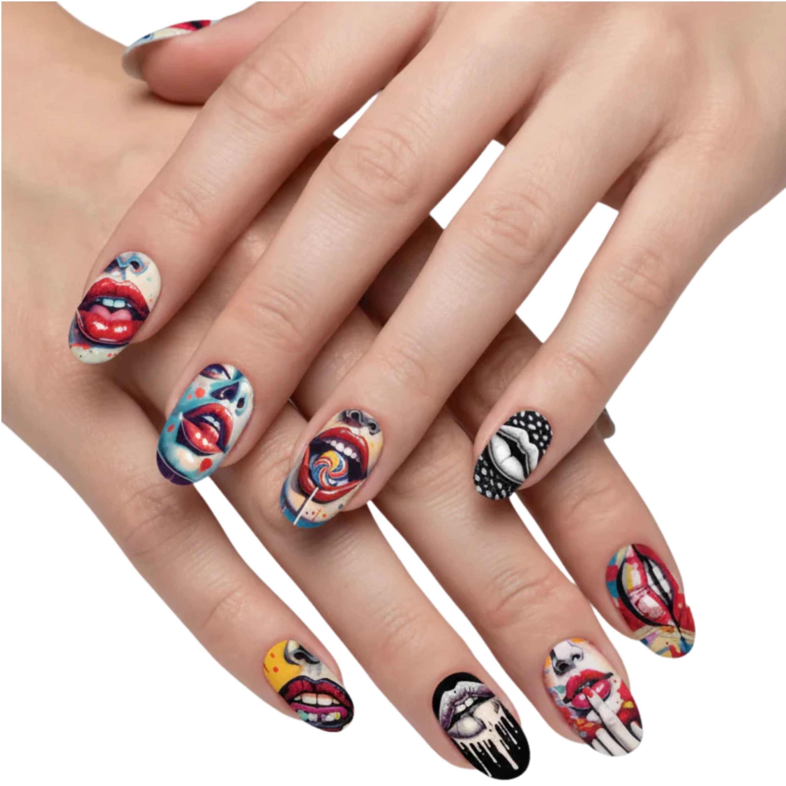 XPNail Women's Nail Polish Strips Mwah 16ct