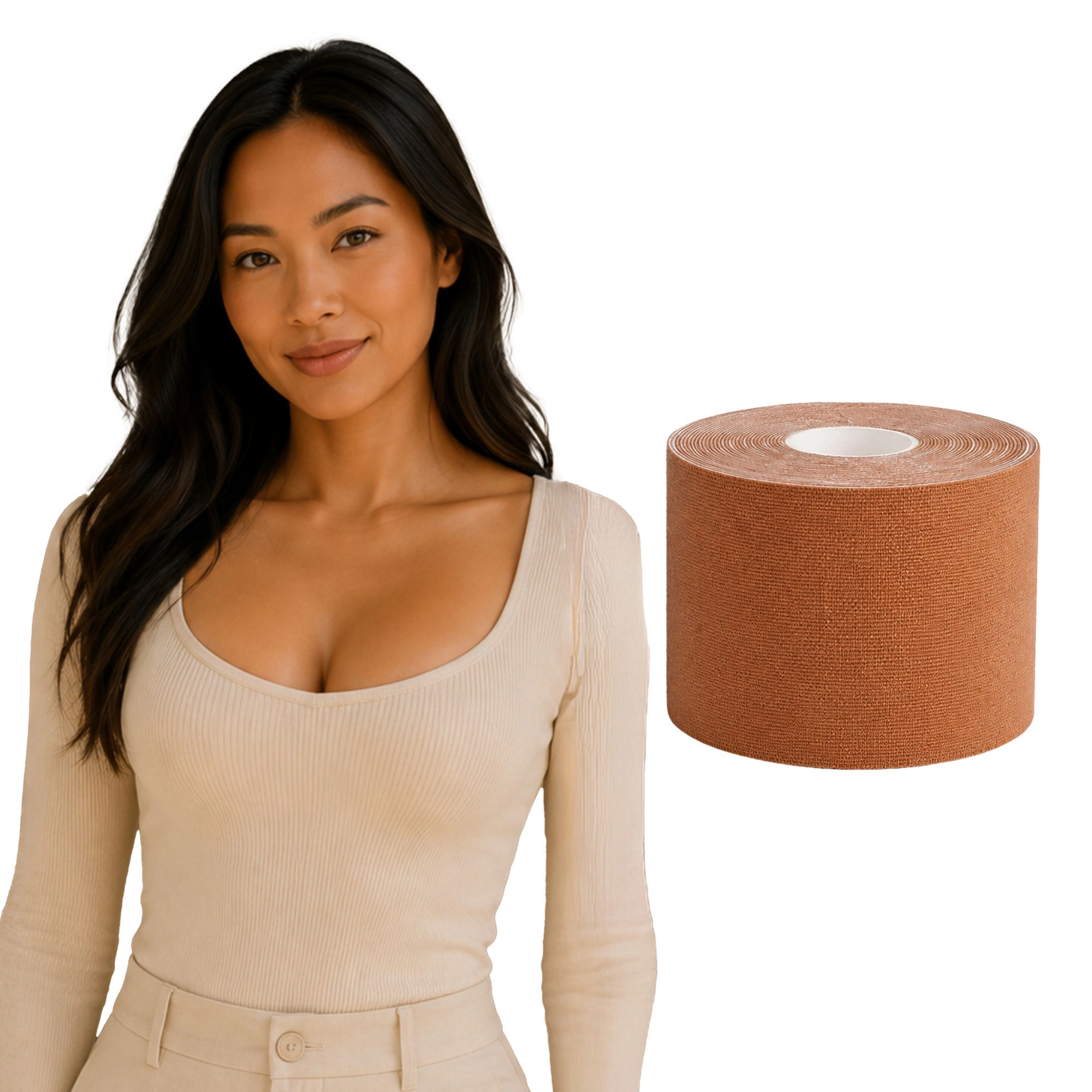 LECHERY Women's Breast Fashion Invisible Sticky Body Tape