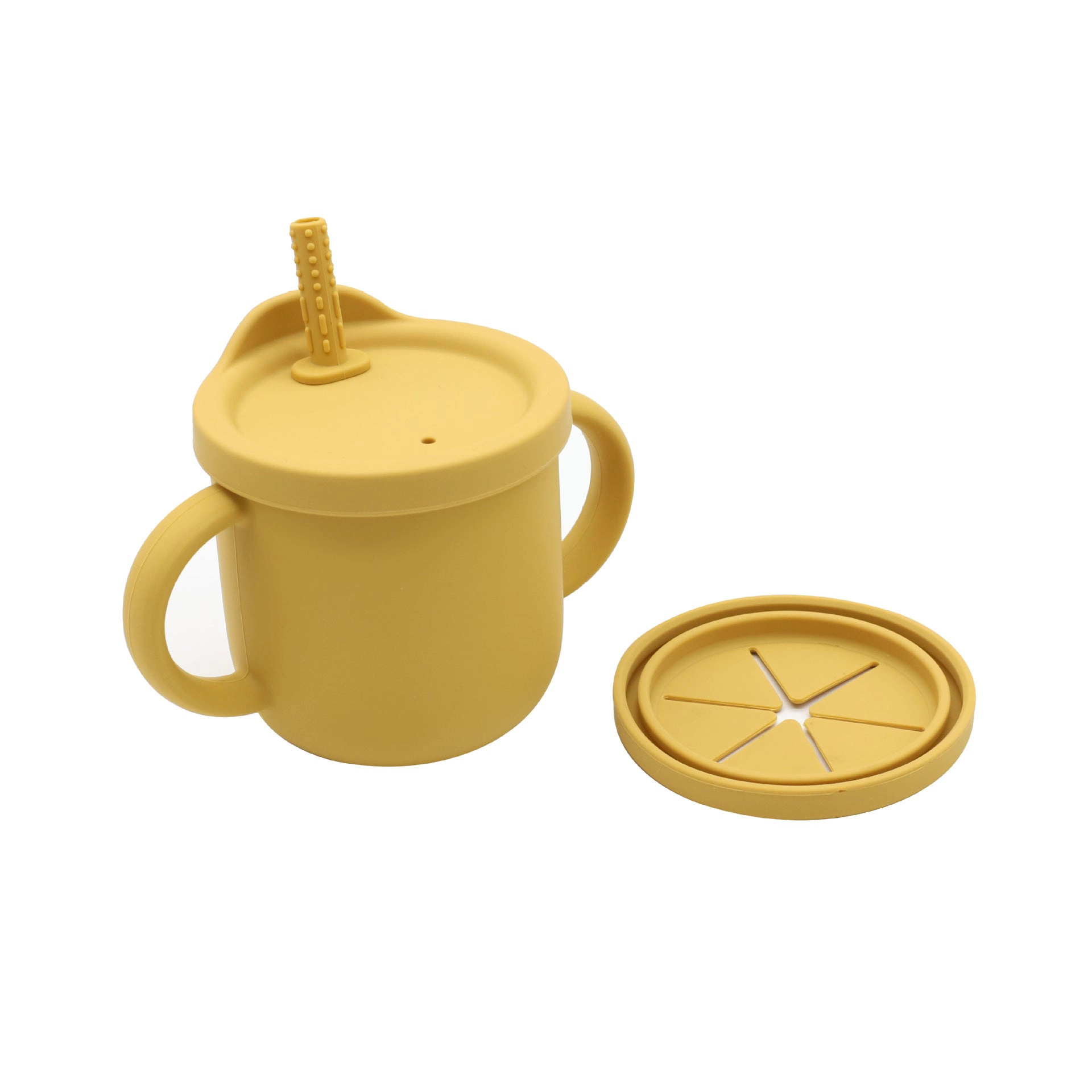 MyKids-USA Baby Anti-Drop And Anti-Spill Binaural Learning Drinking Cup silicone