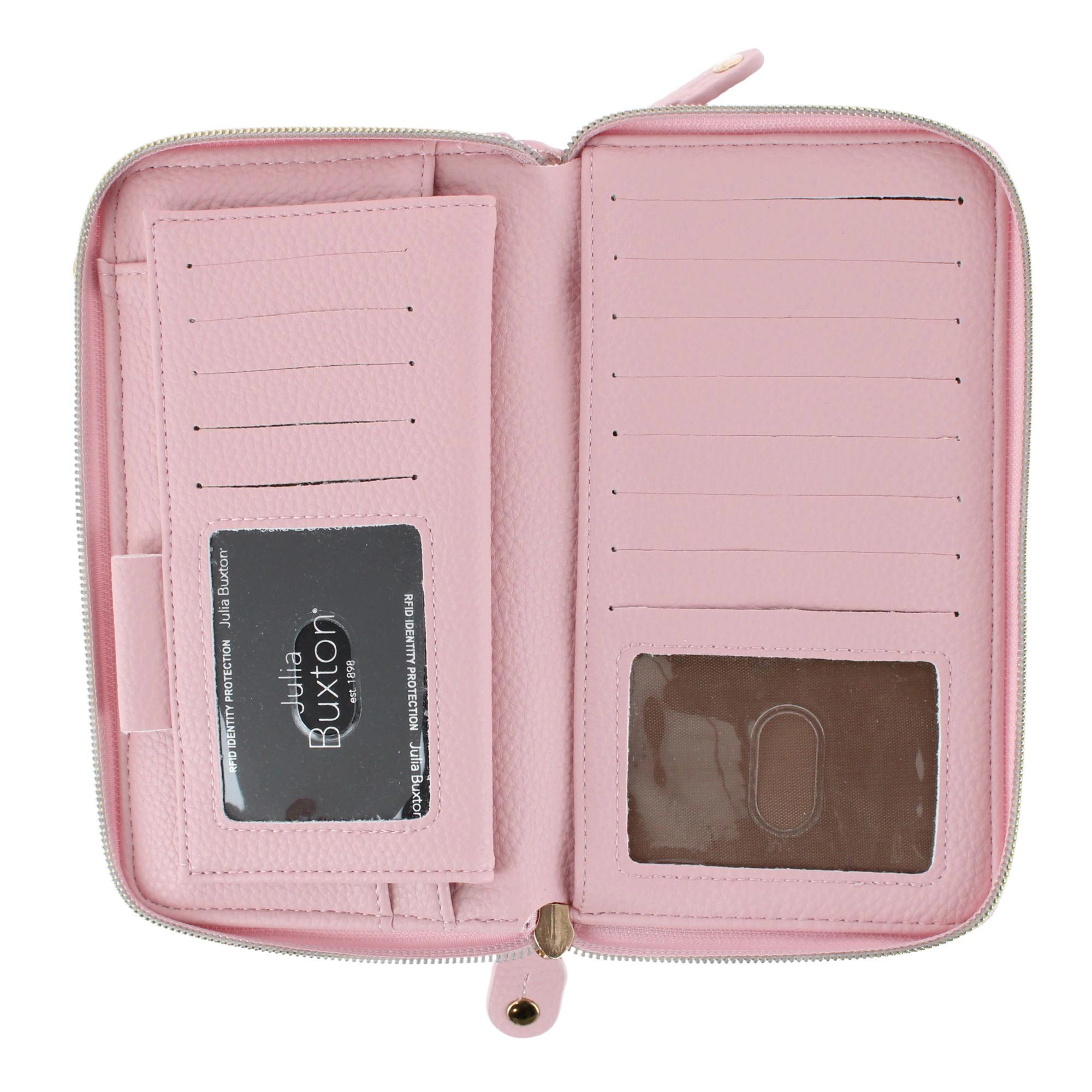 Buxton Women's Styling Premium Faux Leather Ultimate Organizer