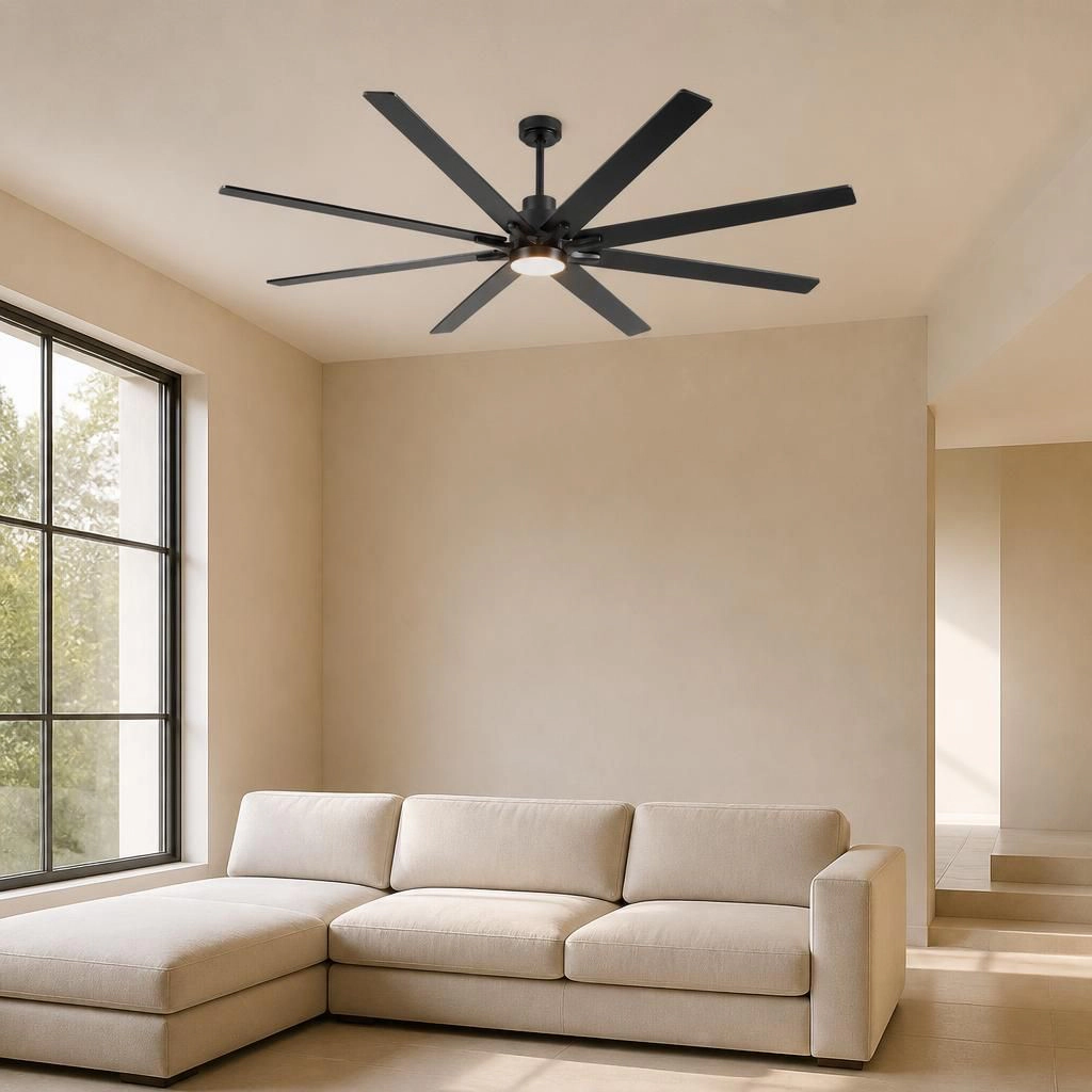 ELEMENT ACE Large Low Profile Quiet Ceiling Fan