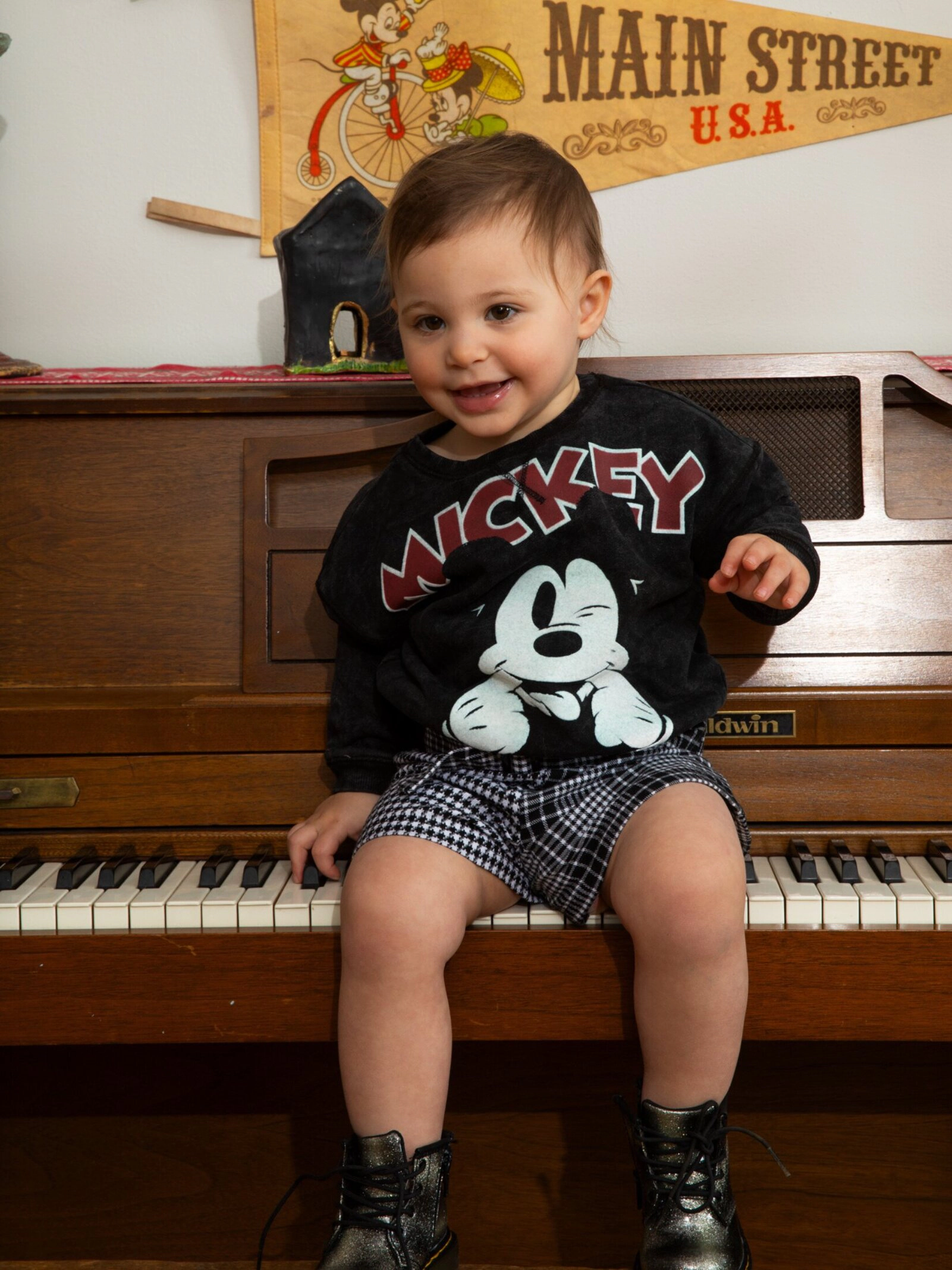 Disney Mickey Mouse & Friends Matching Family Pullover Sweatshirt