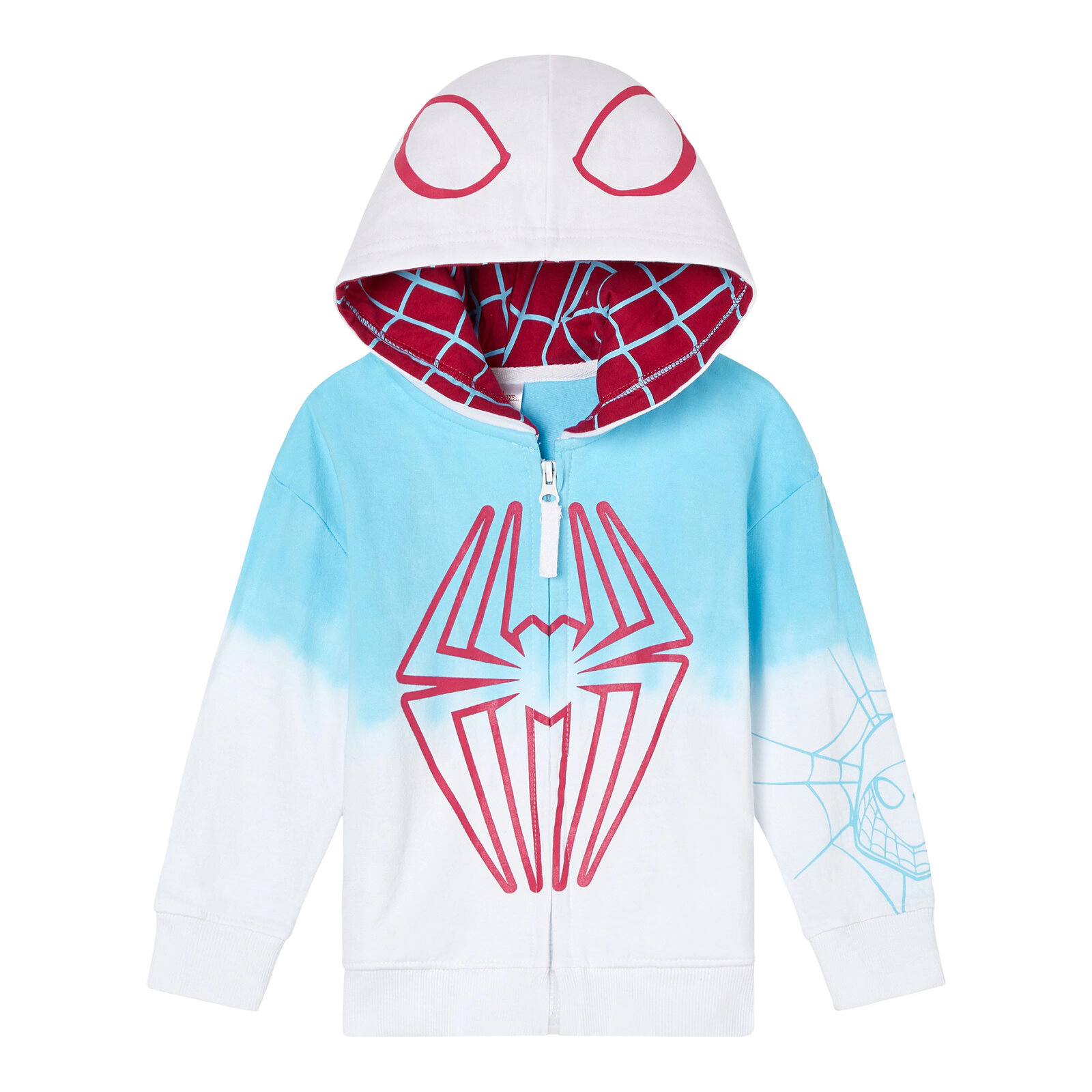 Marvel Spider-Man Cosplay Fleece Zip-Up Hoodie