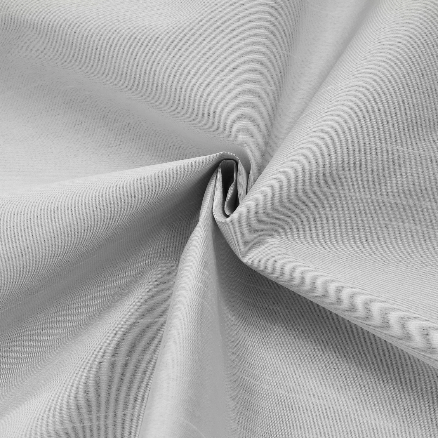 Thermaplus 100% Polyester Glacier Balance Temperature Solid Faux Silk Blackout Grommet Curtain Panel 52" x 108" Silver