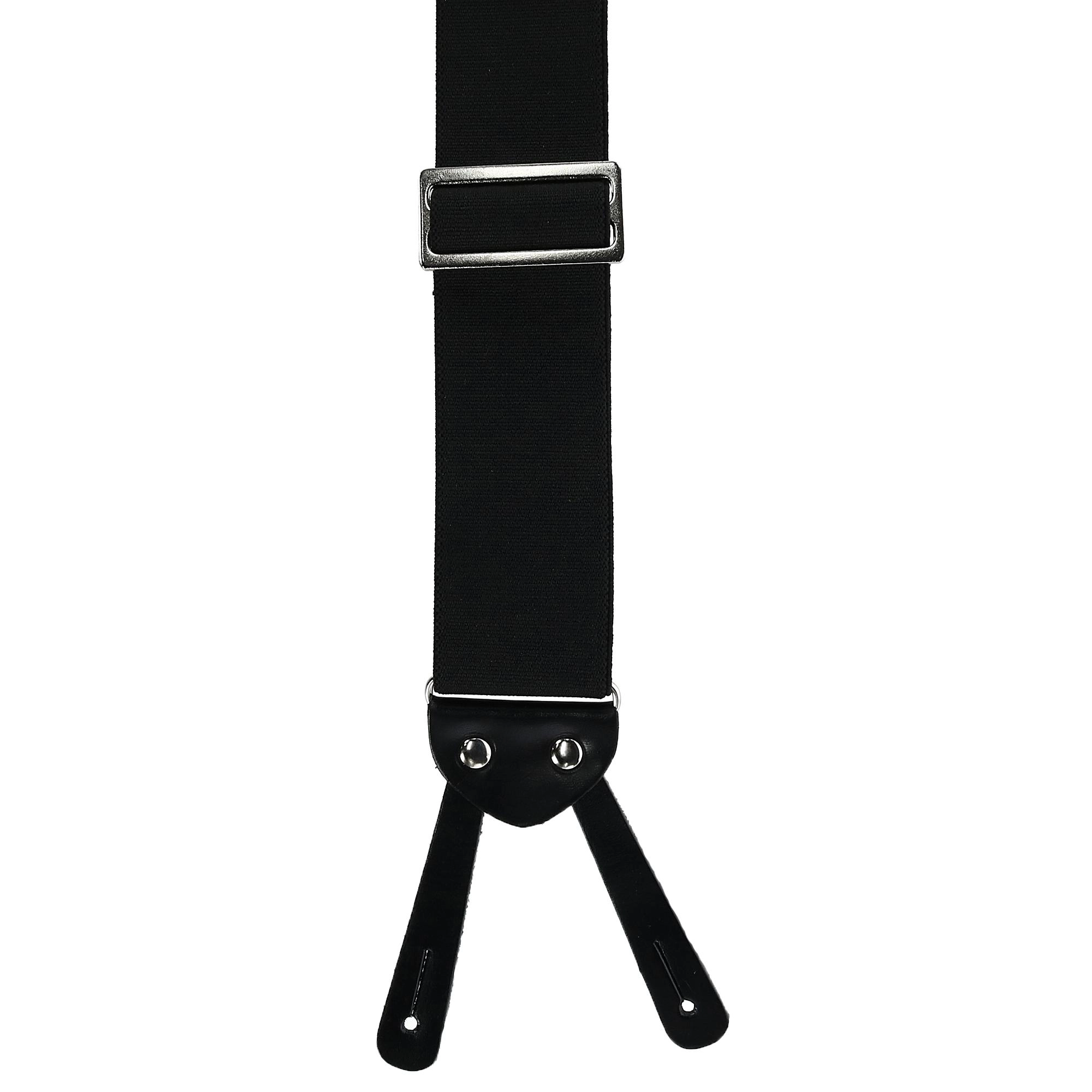 CTM Men's Elastic Button-End 2 Inch Fireman Suspenders