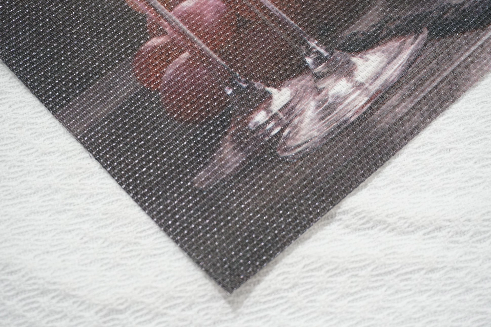 Dainty Home Wine and Grapes Woven Vinyl Reversible Rectangular 12" x 18" Placemat Set of 4