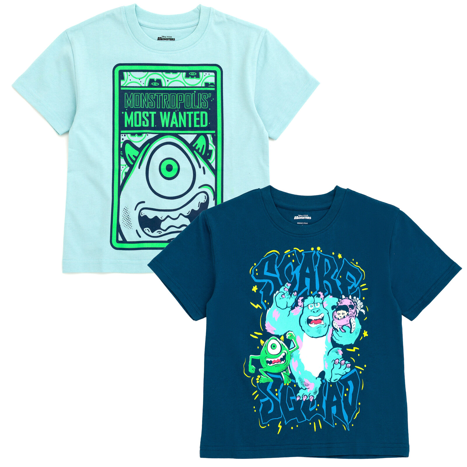 Disney Boys' 2-Pack Short Sleeve Graphic T-Shirts