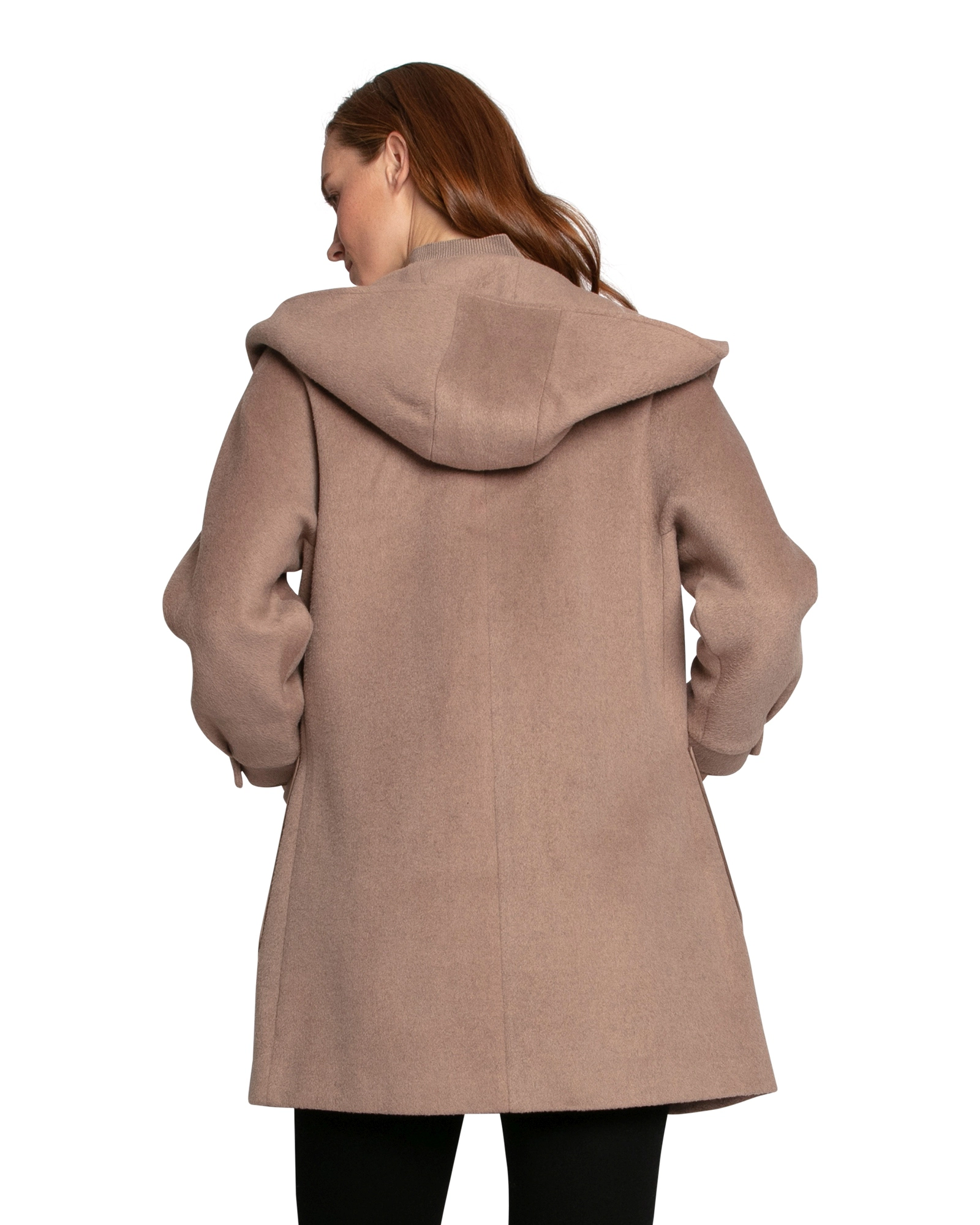 Belle & Bloom Womens Next To You Hooded Wool Blend Coat