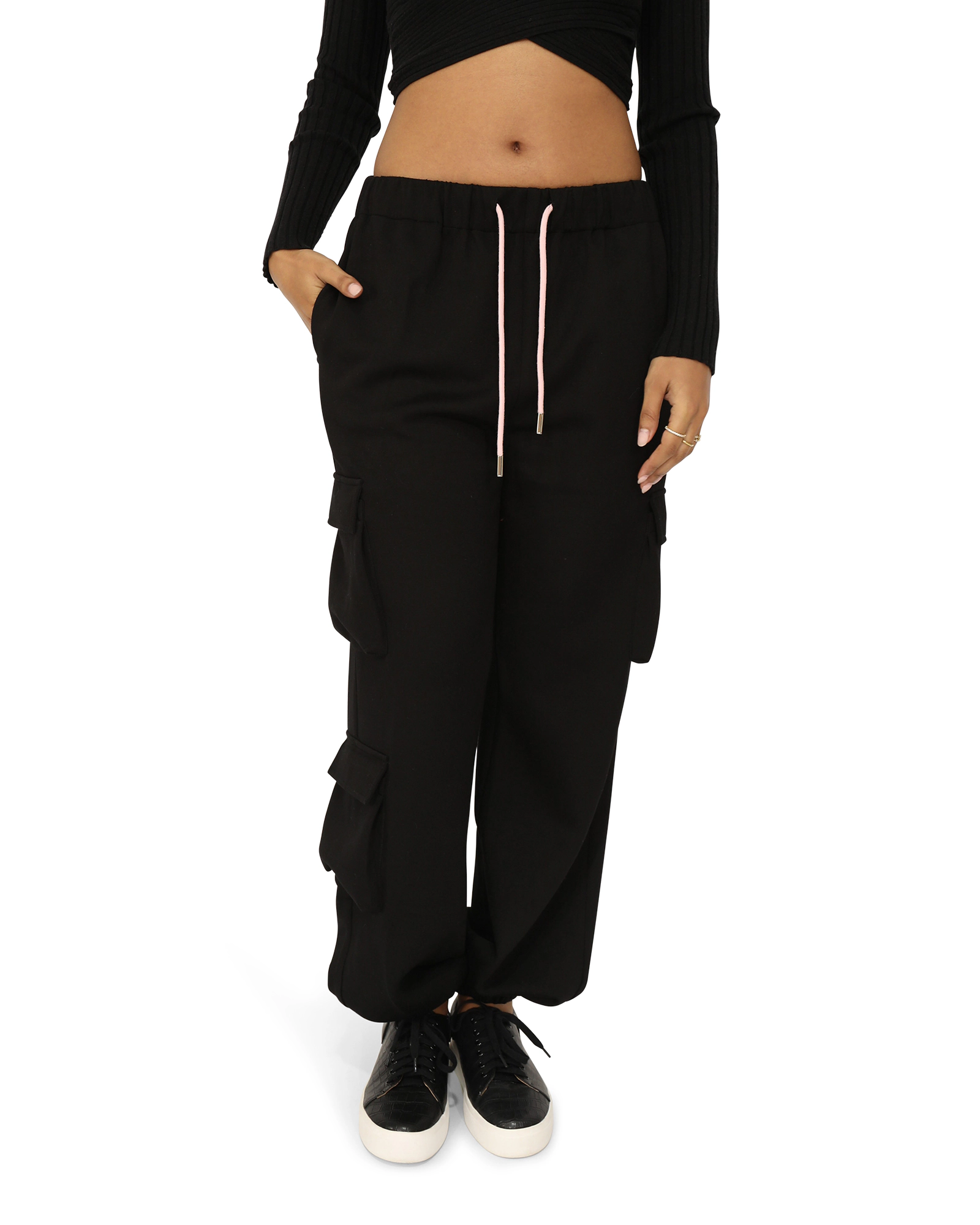 Belle & Bloom Womens Perfect Match Cargo Trackpants