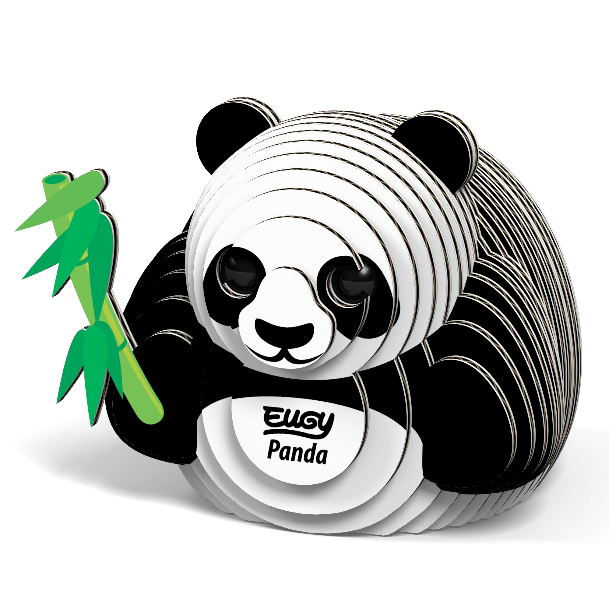 EUGY Panda 3D Puzzle - contains 29 puzzle pieces