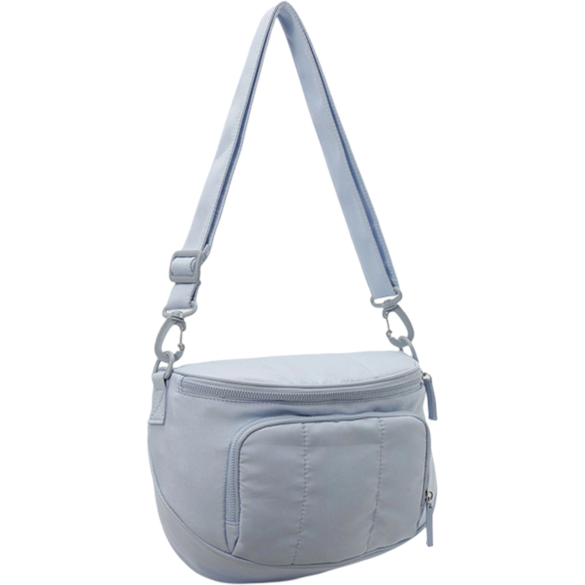 Alilang Women's Crossbody Shoulder Bag with Multiple Zip Pockets and Adjustable Strap