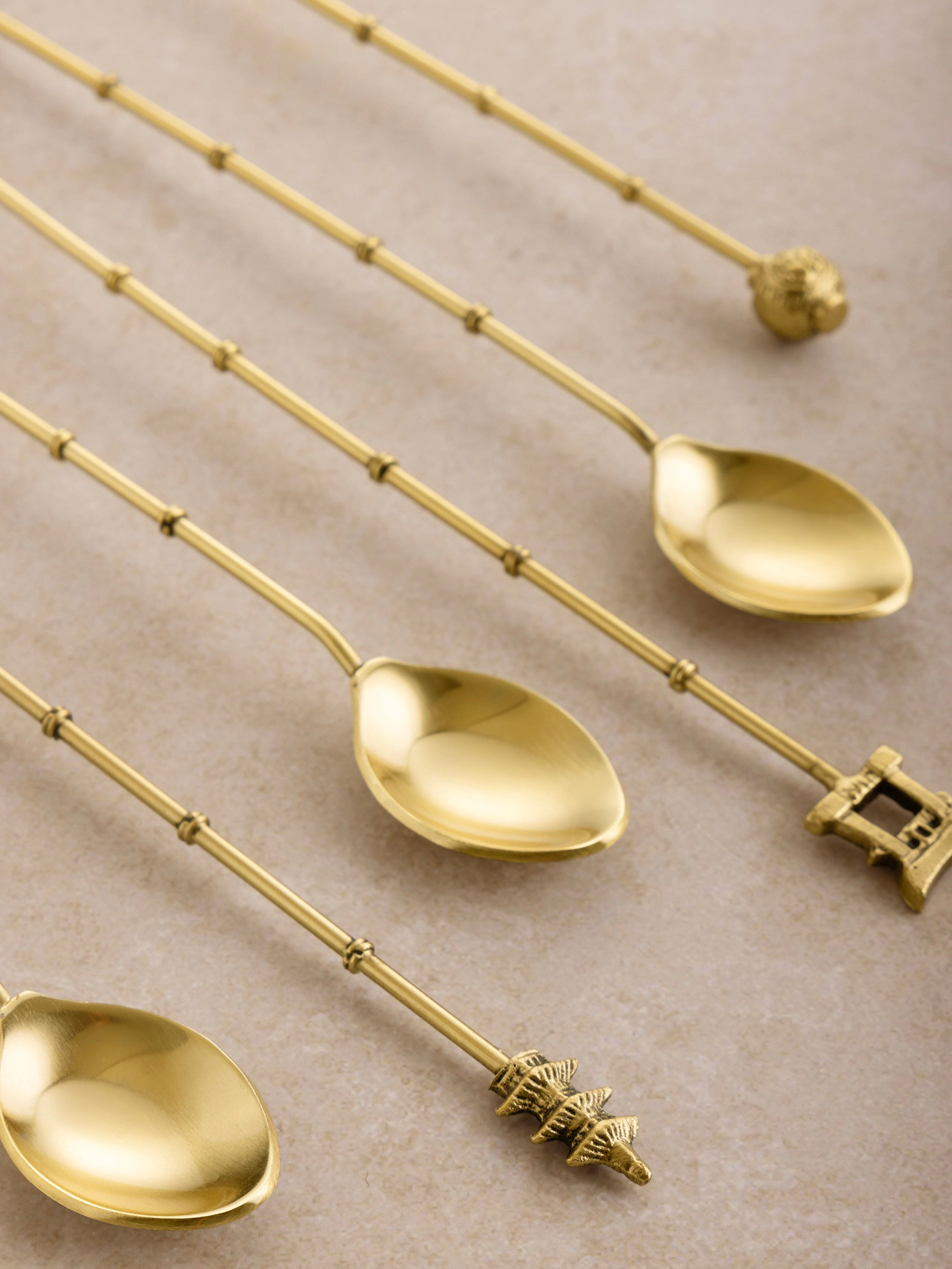GAURI KOHLI Magnolia Cocktail Stirrers