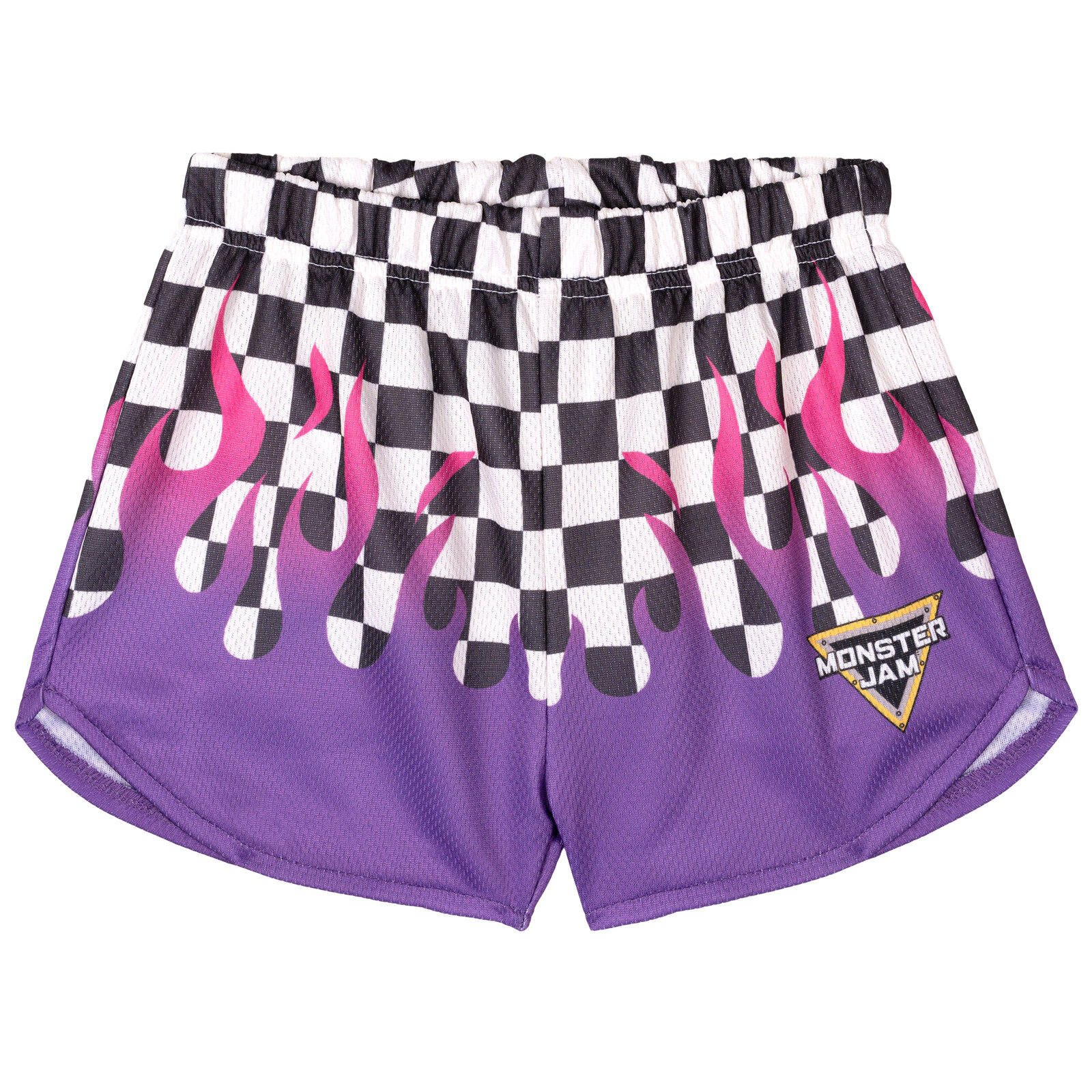Monster Jam Sparkle Smash Girls' Athletic 2-Piece Tank Top and Shorts Set