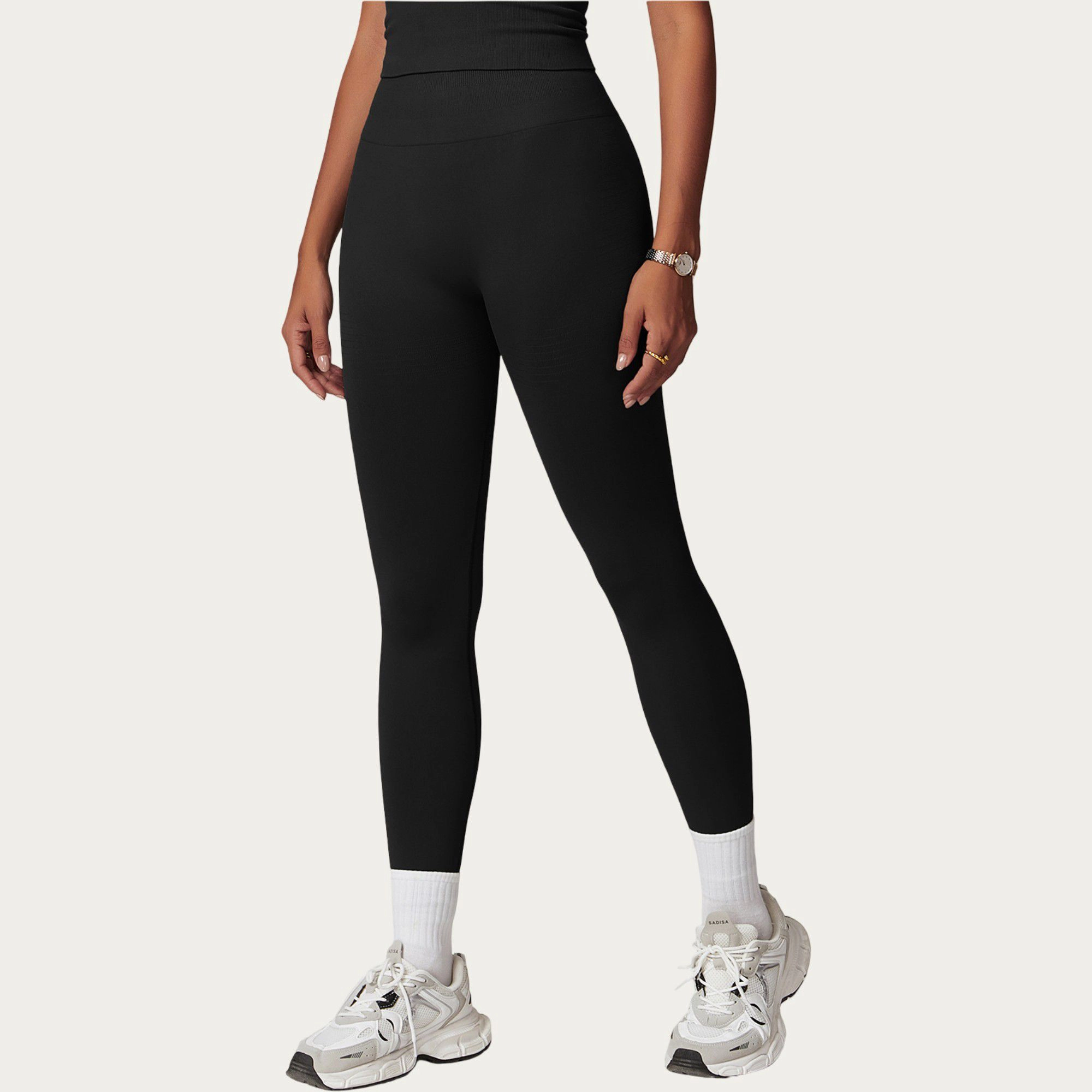 Anna-Kaci Active Women's High Waist Seamless Athletic Leggings with Sculpting Fit Stretch Fabric
