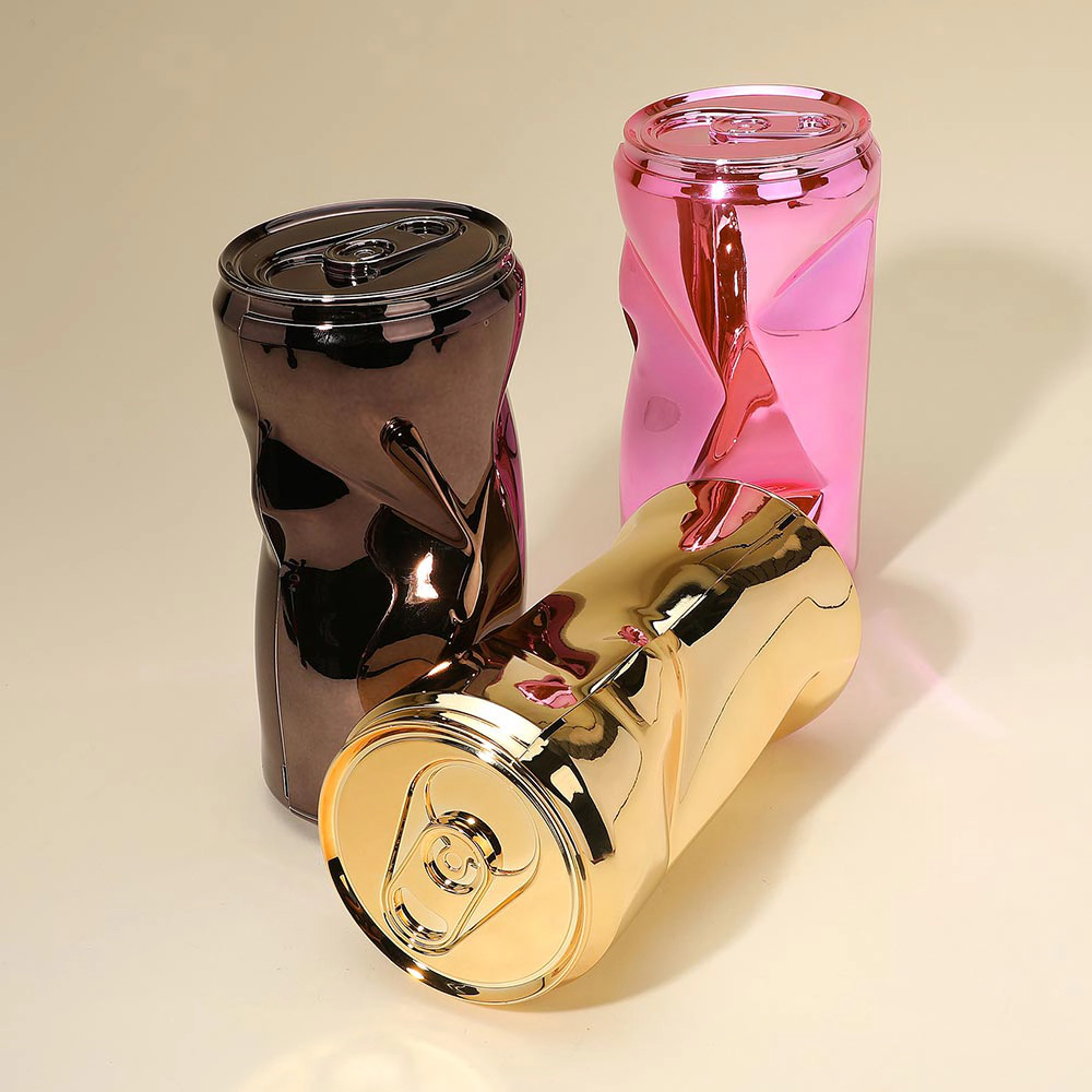 Fashnzfab Metallic Fun Unique Soda Can Clutch Bag Crossbody Bag