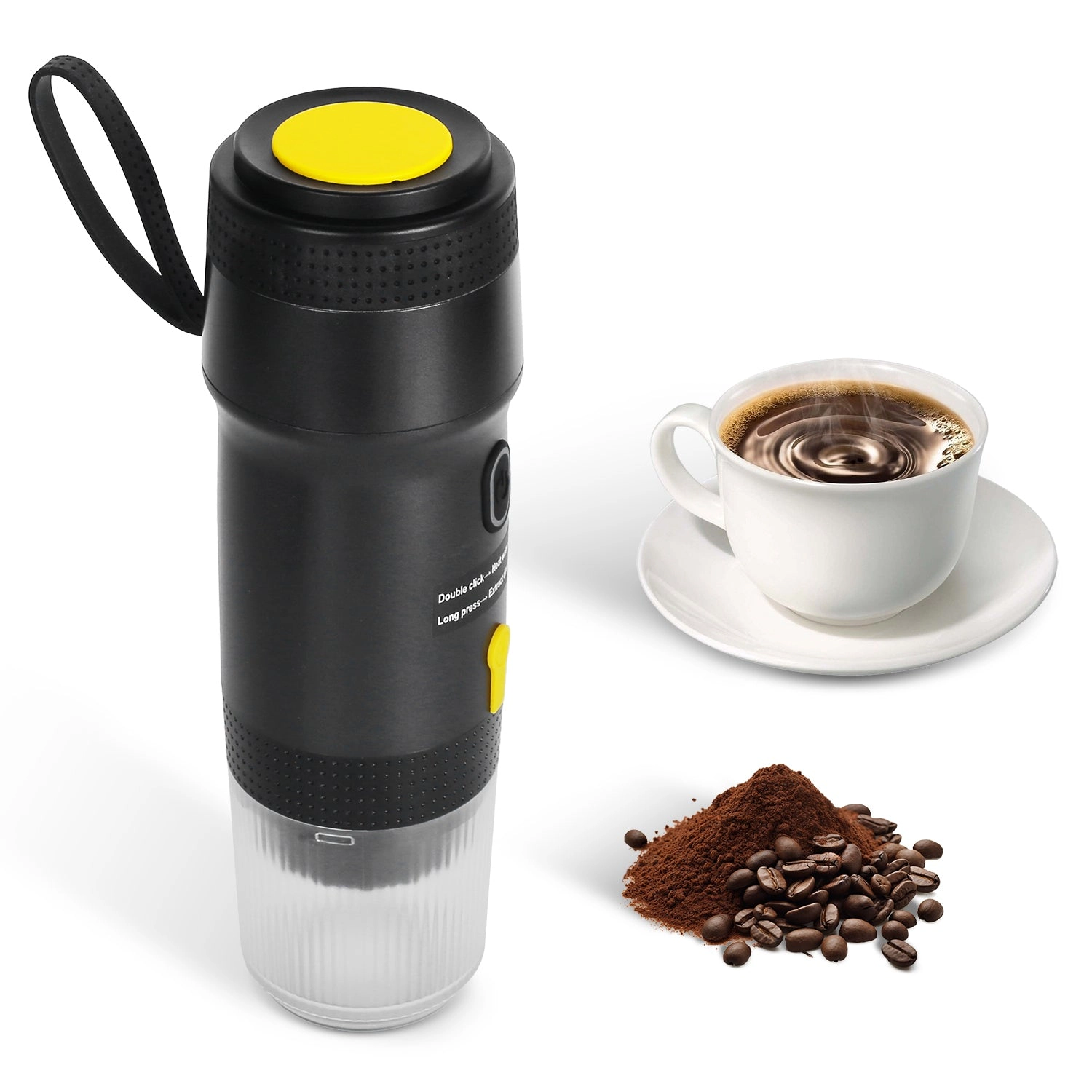 GBruno Cordless Self-Heating Espresso Machine
