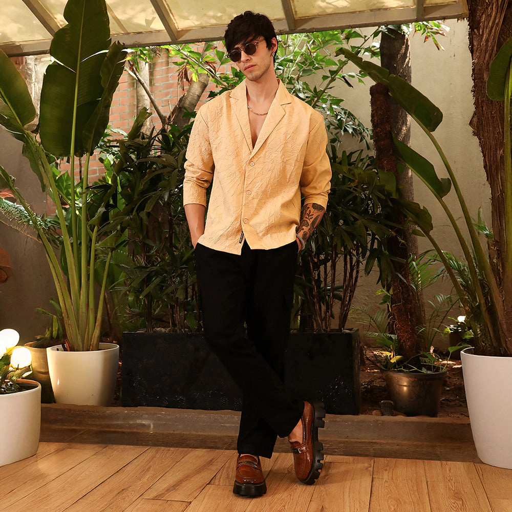 Wrinked Korean Oversized Shirt