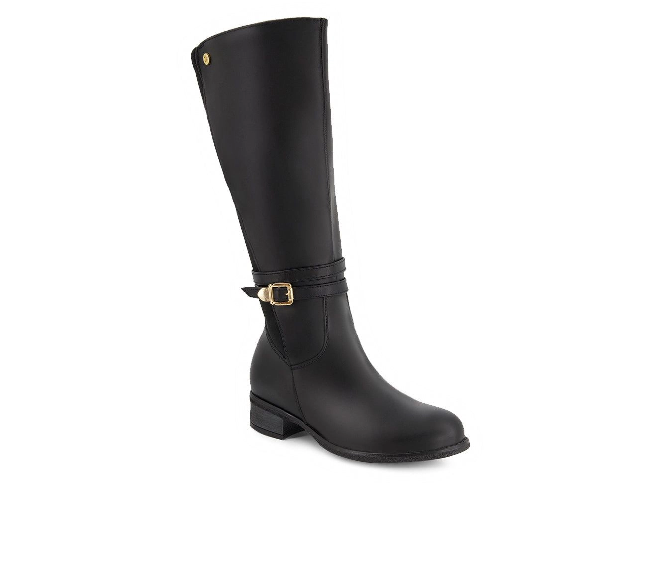 Andrea Womens Leather Riding Boots