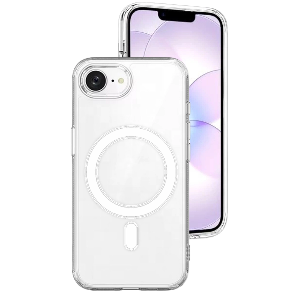 Qixxronics Magnetic Case for iPhone 17e / iPhone 16e Cellphone Magnetic Cover Shockproof Slim Phone Case