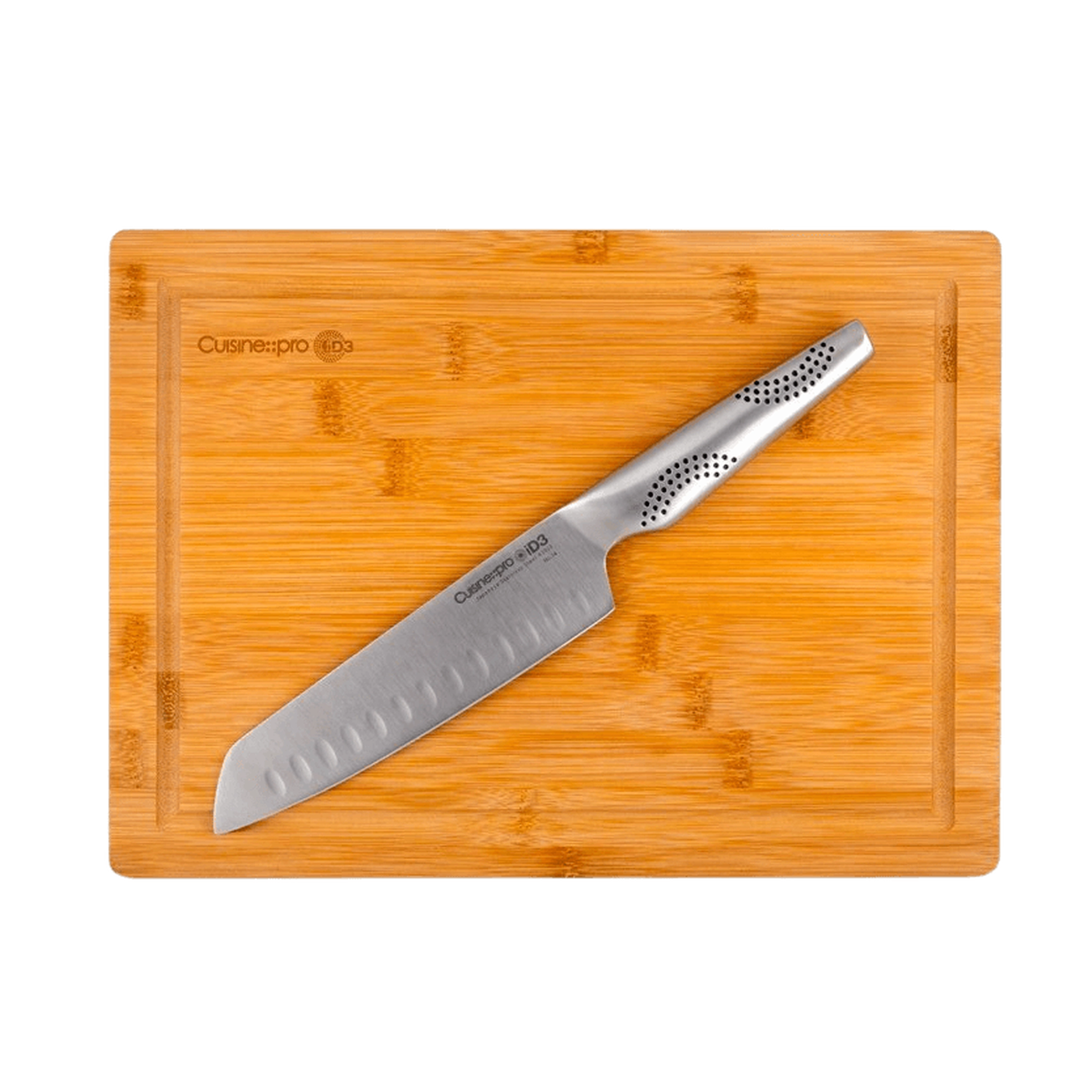 Cuisine::pro® iD3® Santoku 7" & Board Set