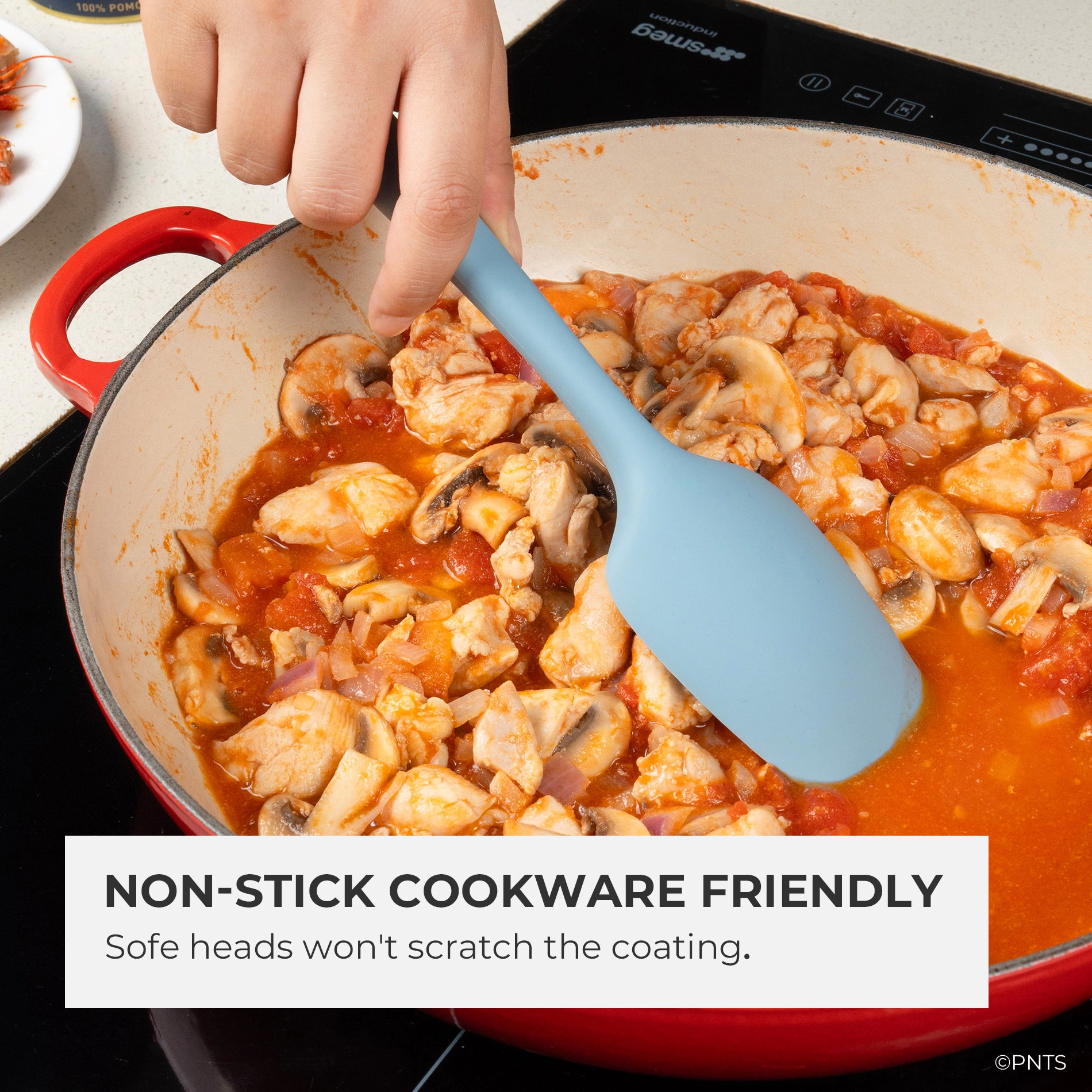 Elihome x Peanuts 3-Piece Platinum Silicone Spatula Set