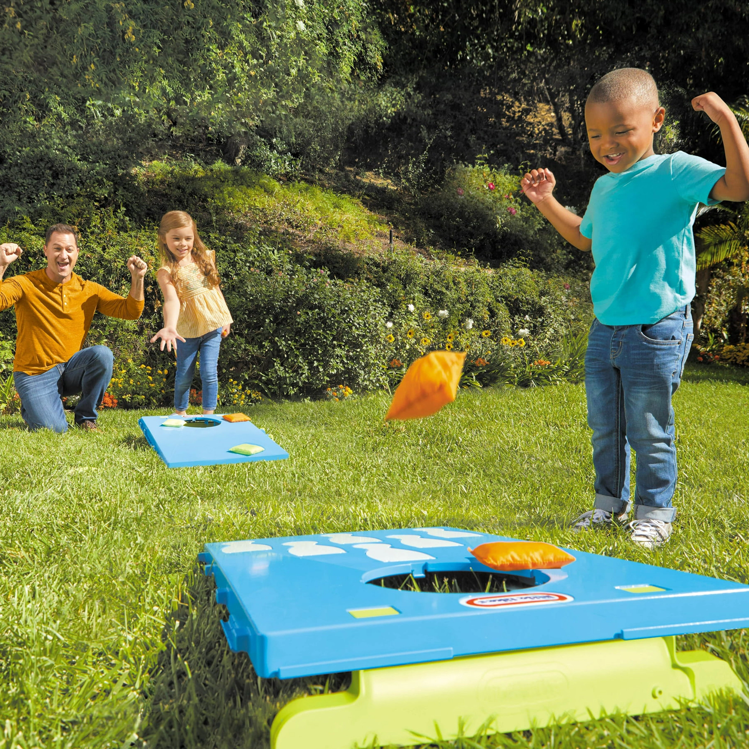 Little Tikes 5-in-1 Cornhole Bowling Game Set