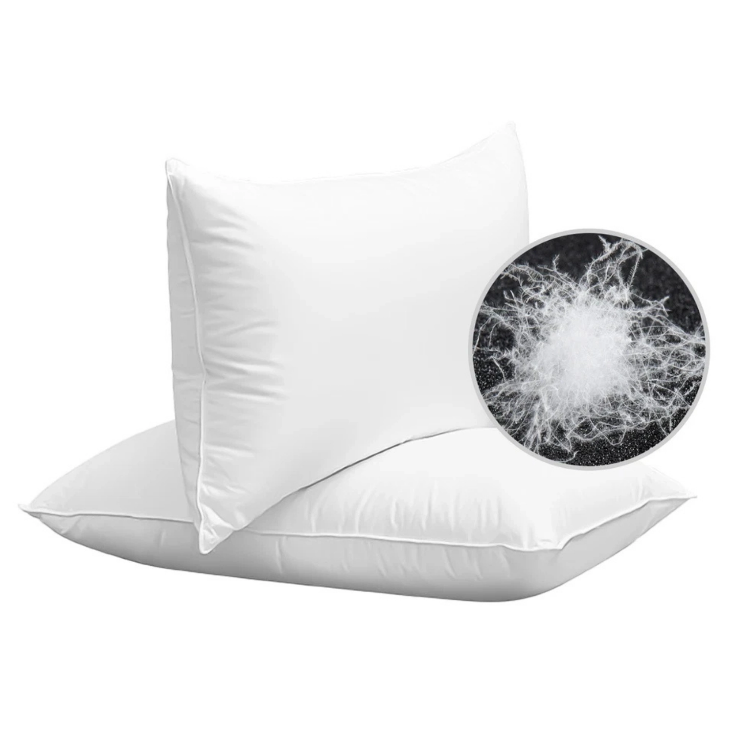 SS Design 20" X 30" Queen Goose Down and Feather Bed Pillow