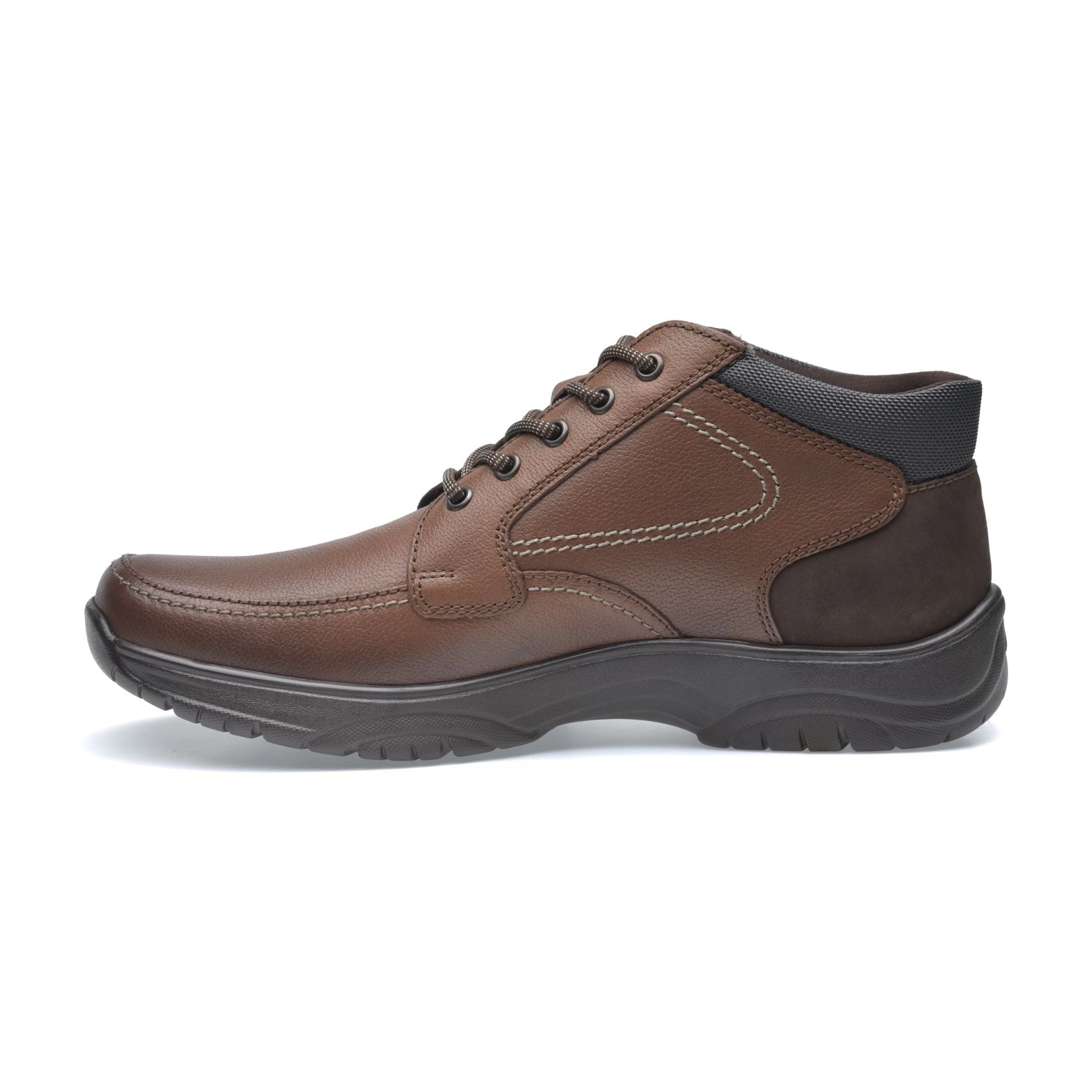 Pazstor Mens Low-Ankle Boots - Cowhide Leather, Jonas