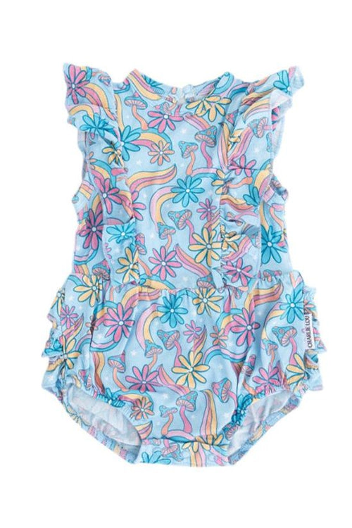 Charlie Lou Baby Girl's Bubble Ruffle Bodysuit