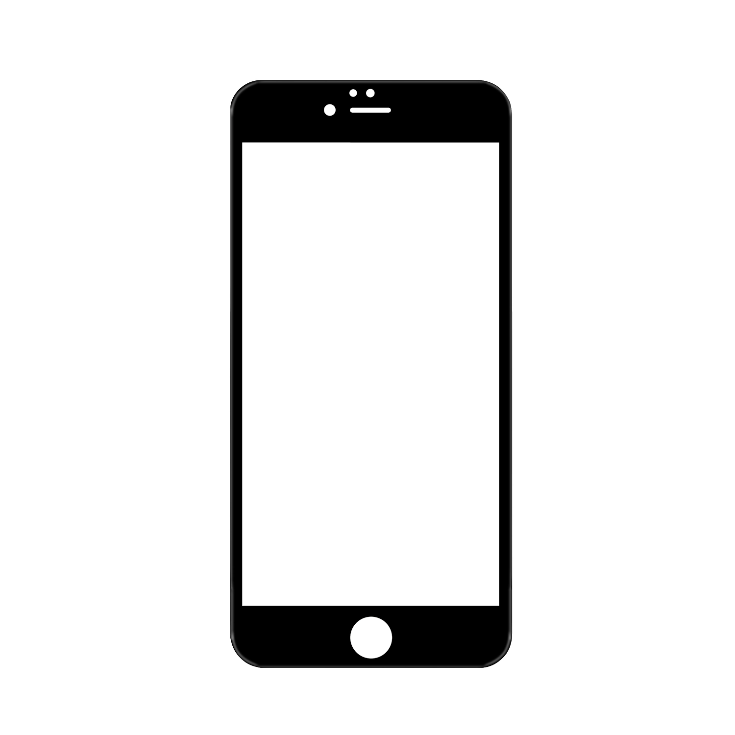 GBruno 3D Tempered Glass Screen Protector IPhone 6 Plus