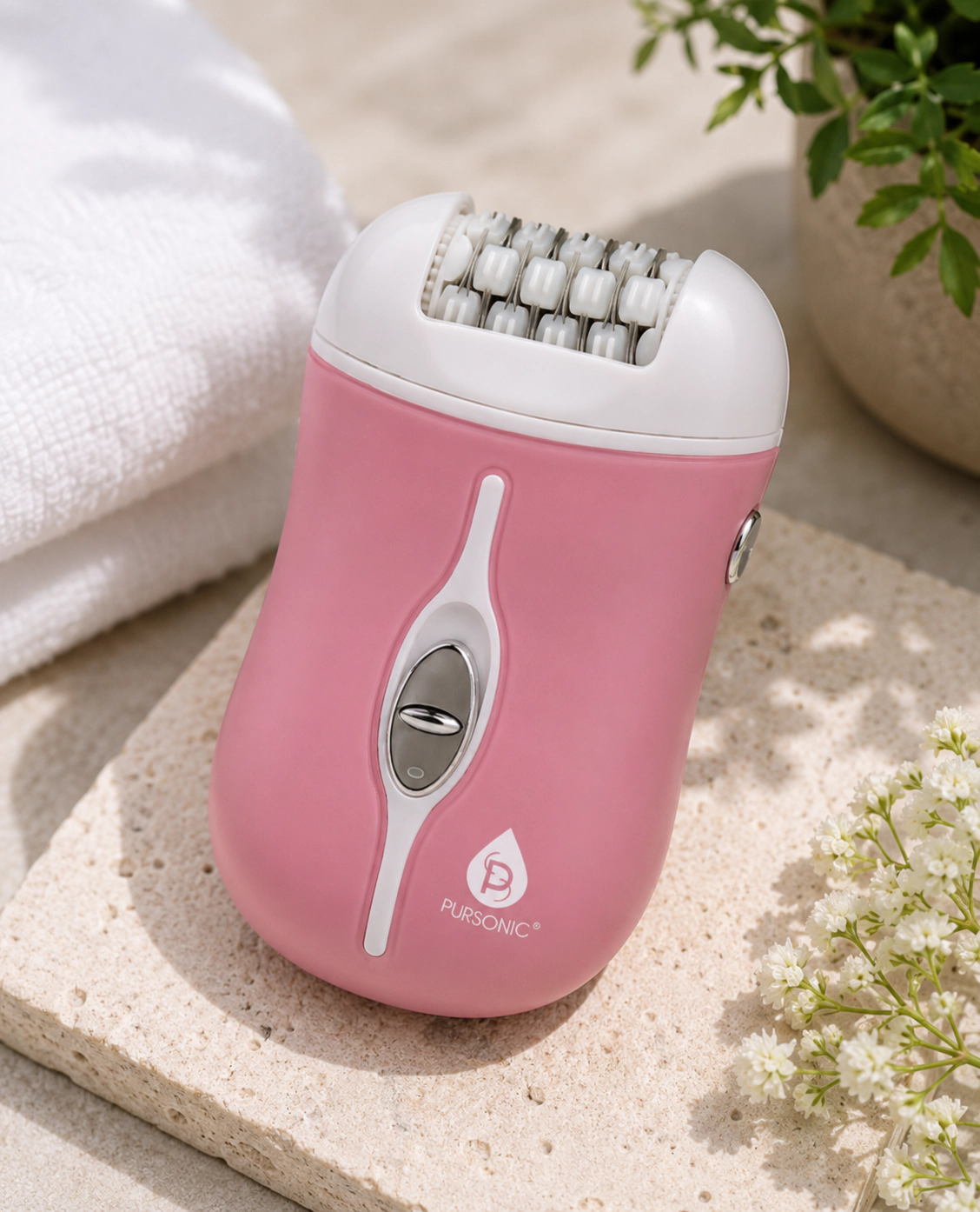 Pursonic Women's Rechargeable Hair Removal Epilator