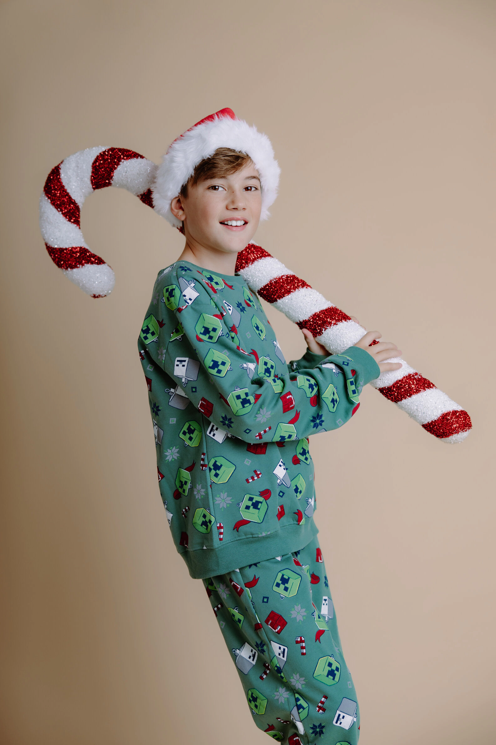 Minecraft Boys' Fleece Sweatshirt and Joggers Set
