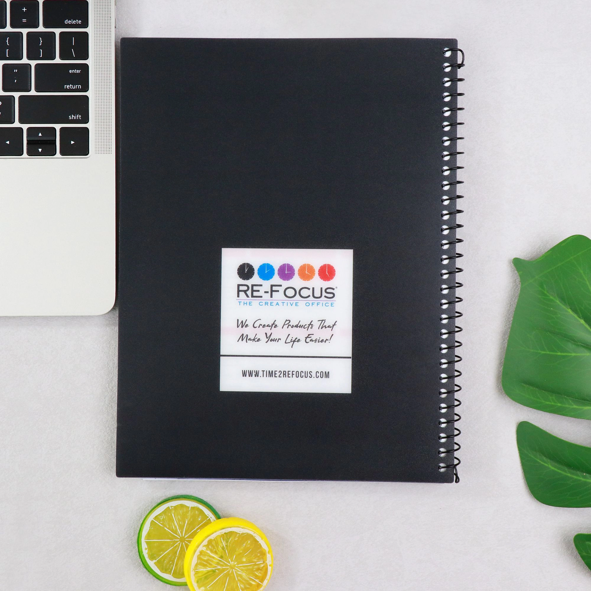 RE-FOCUS THE CREATIVE OFFICE 2026–2027 Academic Calendar, July–June Monthly and Weekly Planner with Time Slots