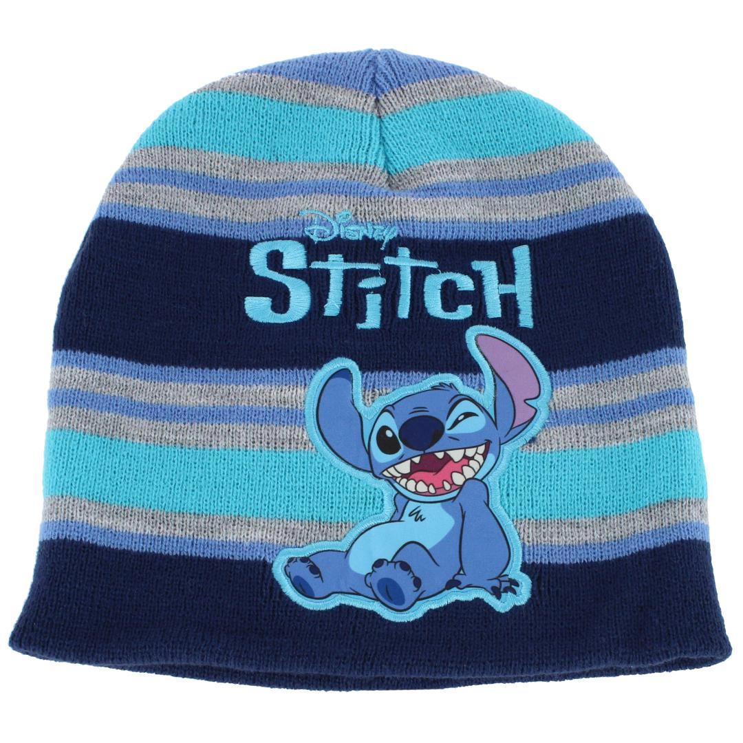 Textiel Trade Boy's Disney Stitch Winter Beanie and Gloves Set