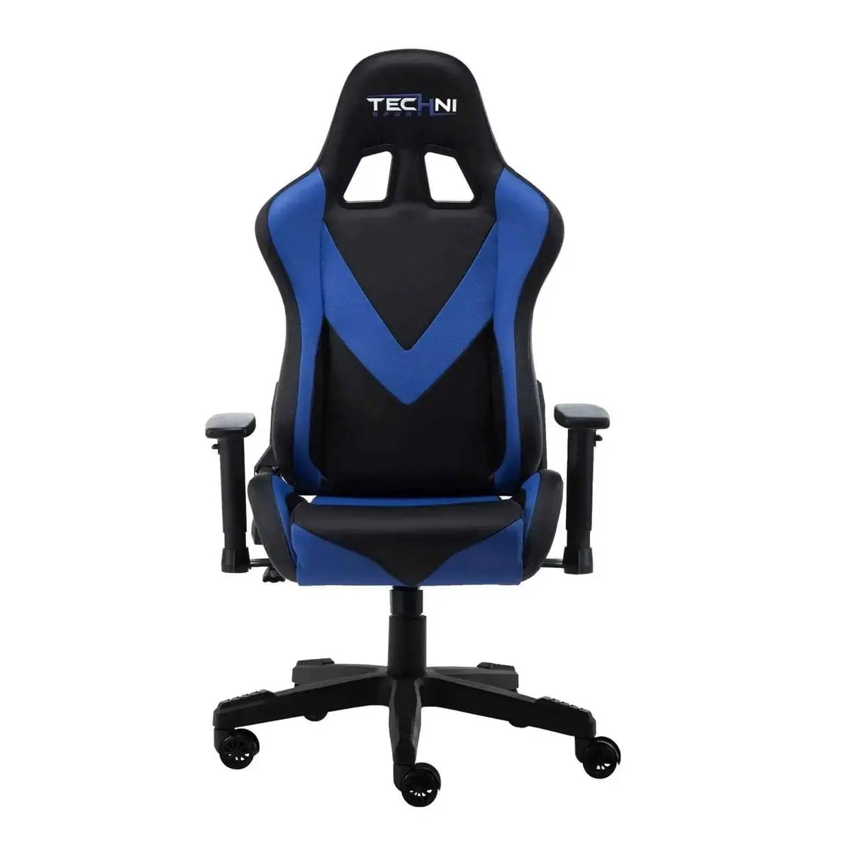 Platinum-Level Office Chairs Techni Sport TS-92 Ergonomic Gaming Chair with Reclining Lumbar Support & Headrest