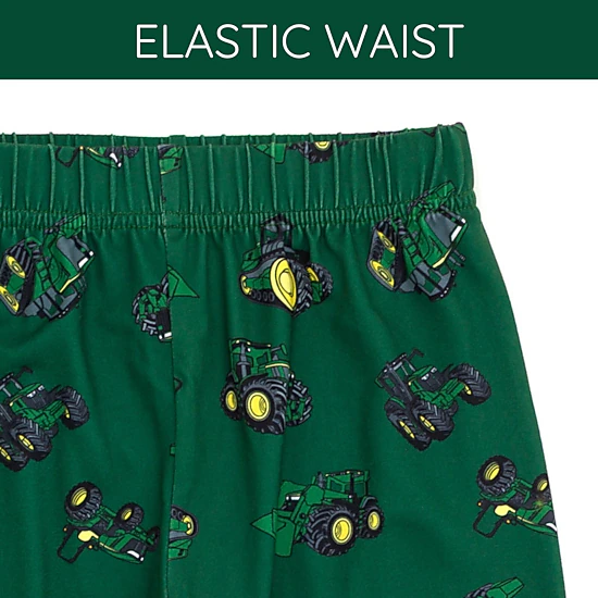 John Deere Boys' Pajama Shirt and Pants Set